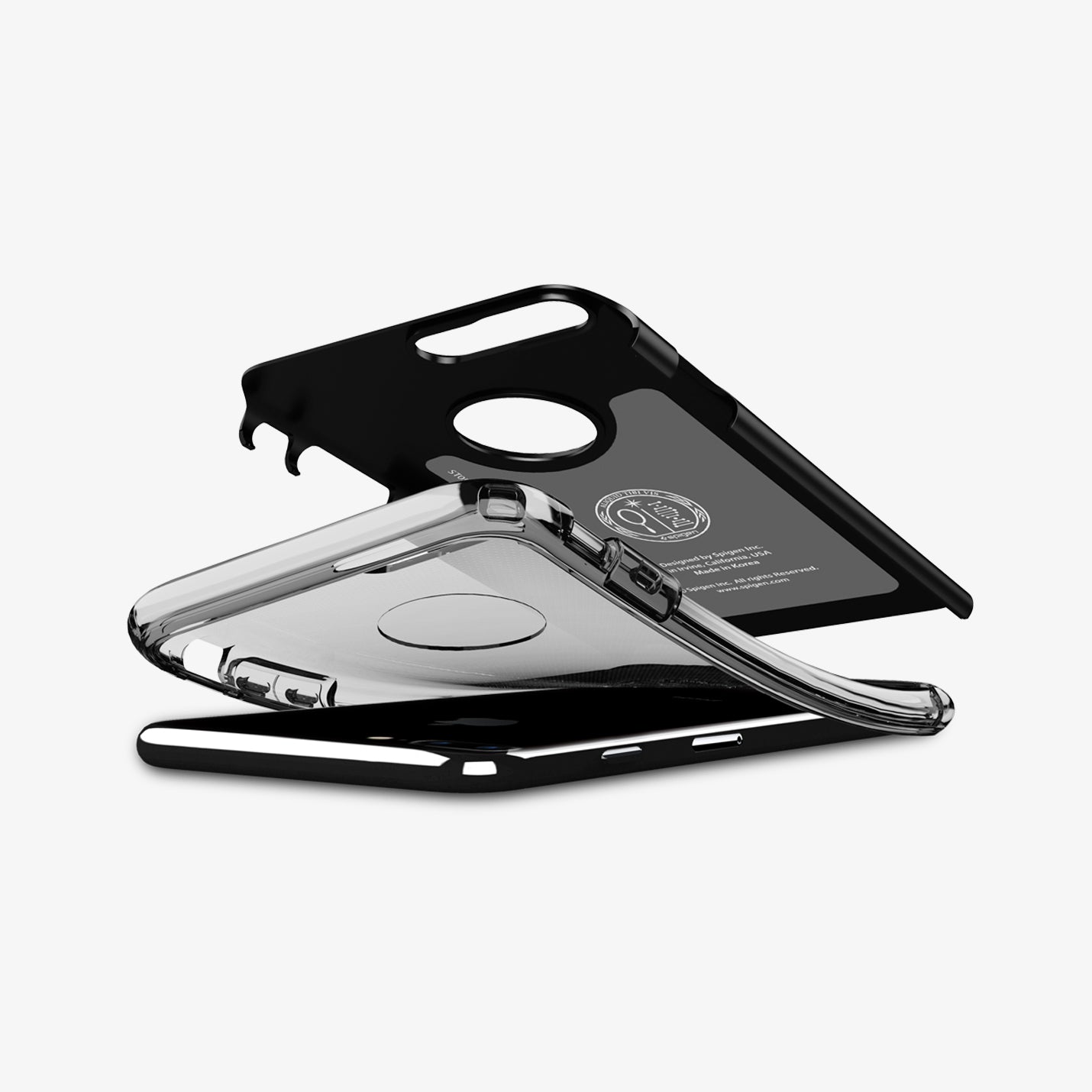 iPhone 7 Plus iPhone 7 Series - Hybrid Armor – Black - view 7