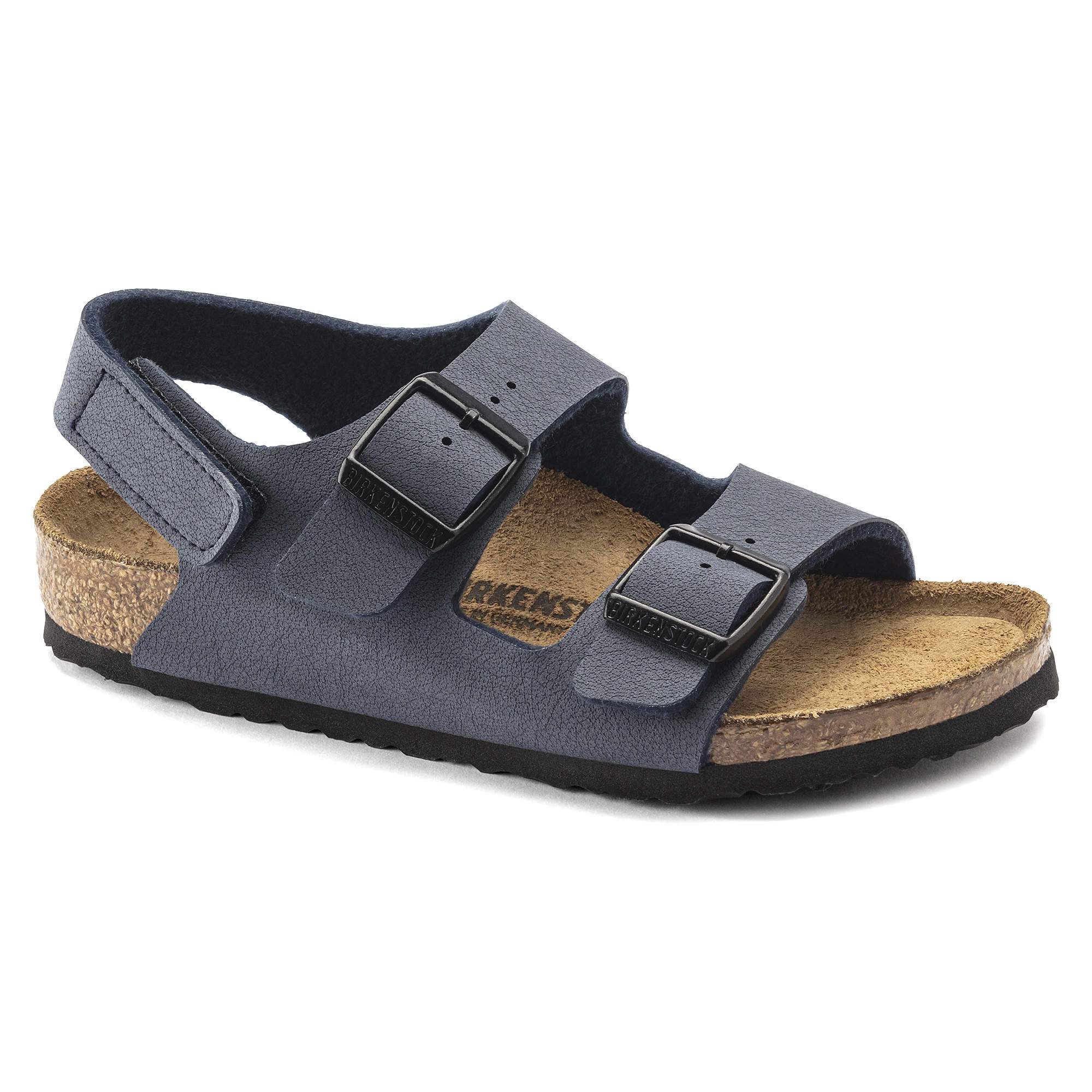 Birkenstock Milano Kids Birko-Flor Birkibuc – Blue Blue/Navy - view 6