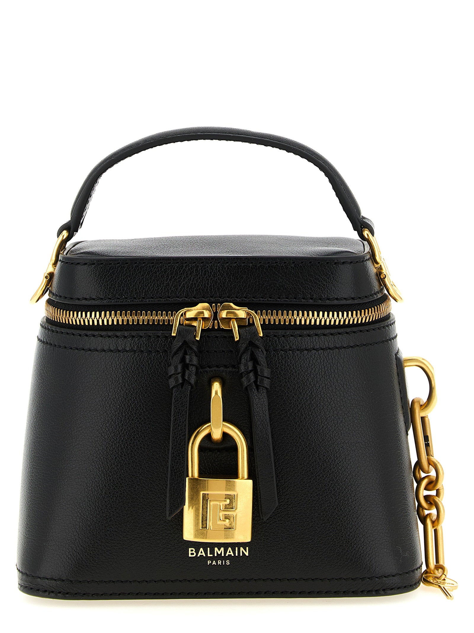 Balmain Pulse Vanity Handbag – 100% buffalo leather