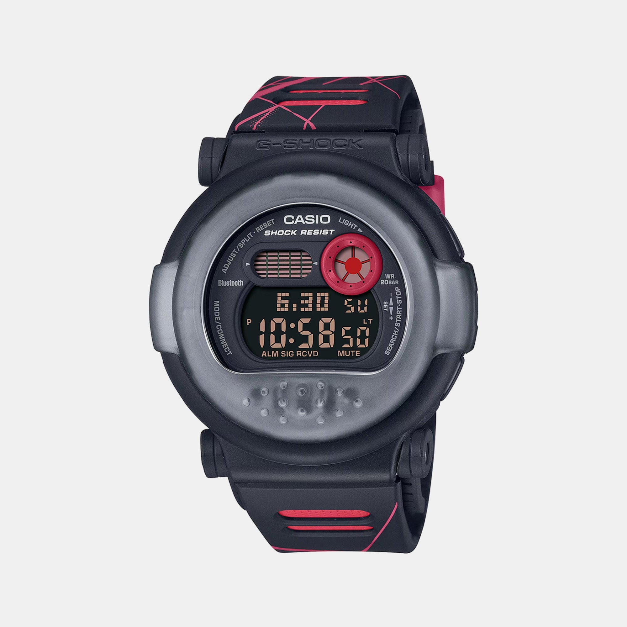 Casio G-Shock Men Quartz Black Dial Digital Resin Watch G1342