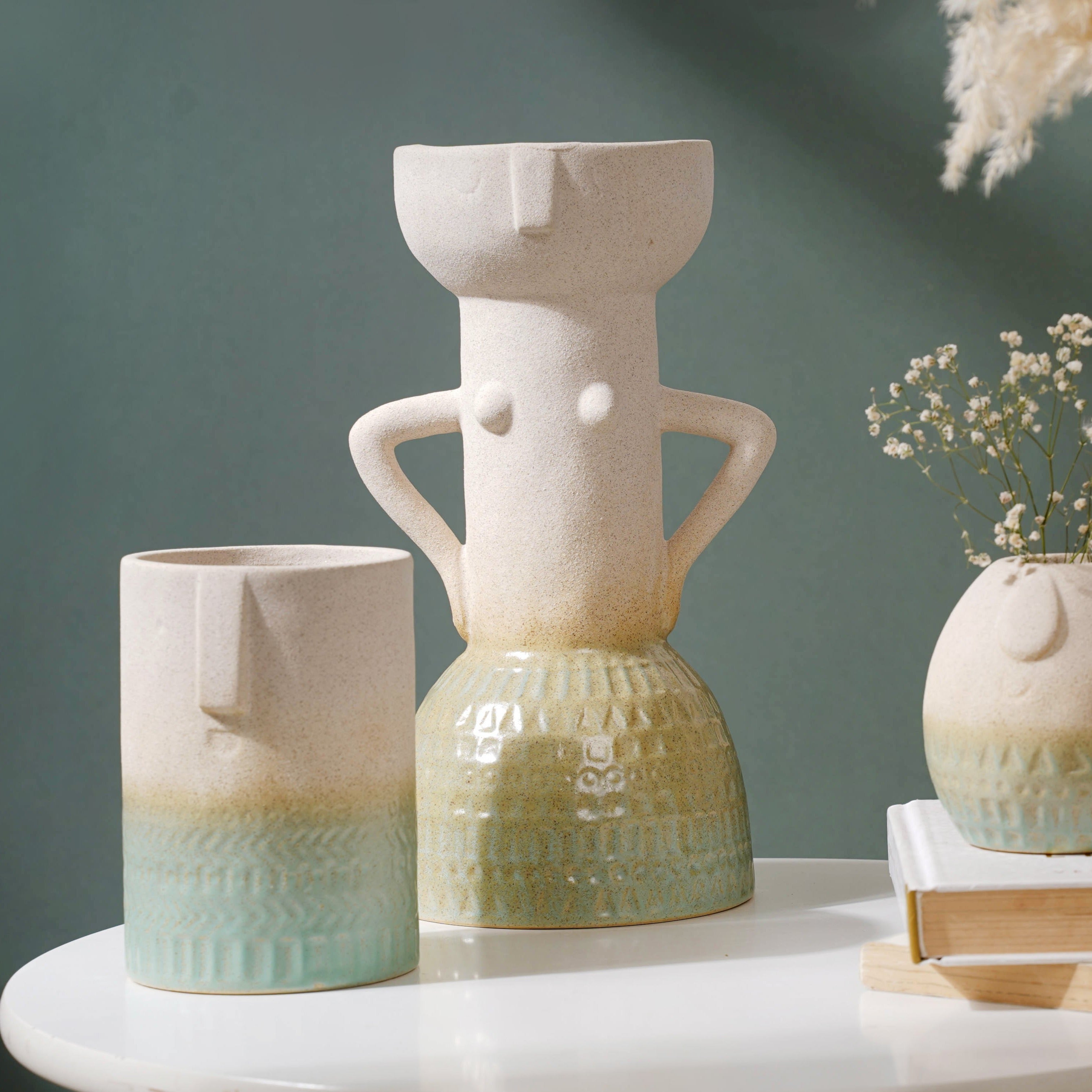 Nestasia Ombre Textured Flower Pot - view 10