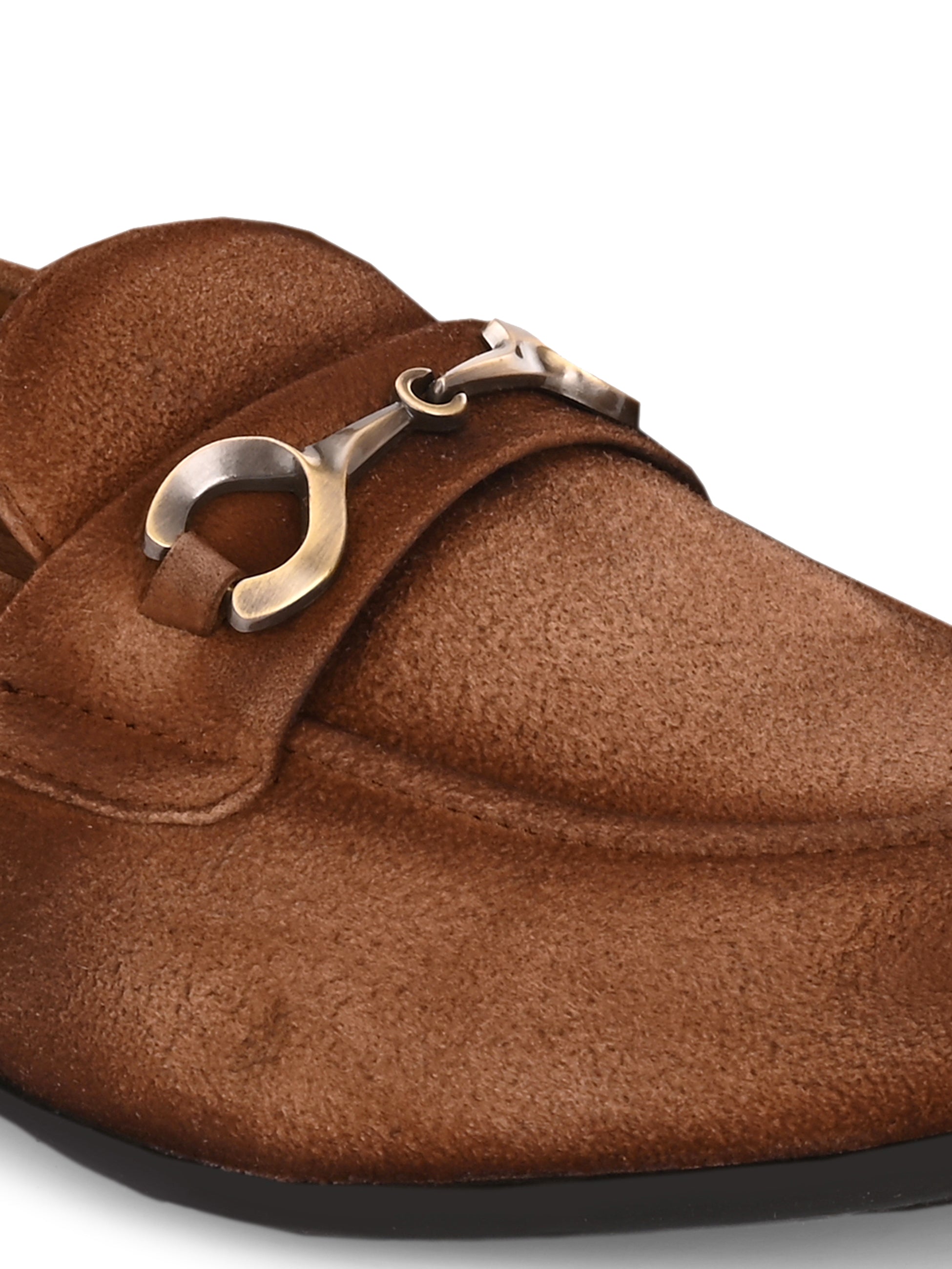 Stardust Buckled Loafers by Aspeerio - view 20