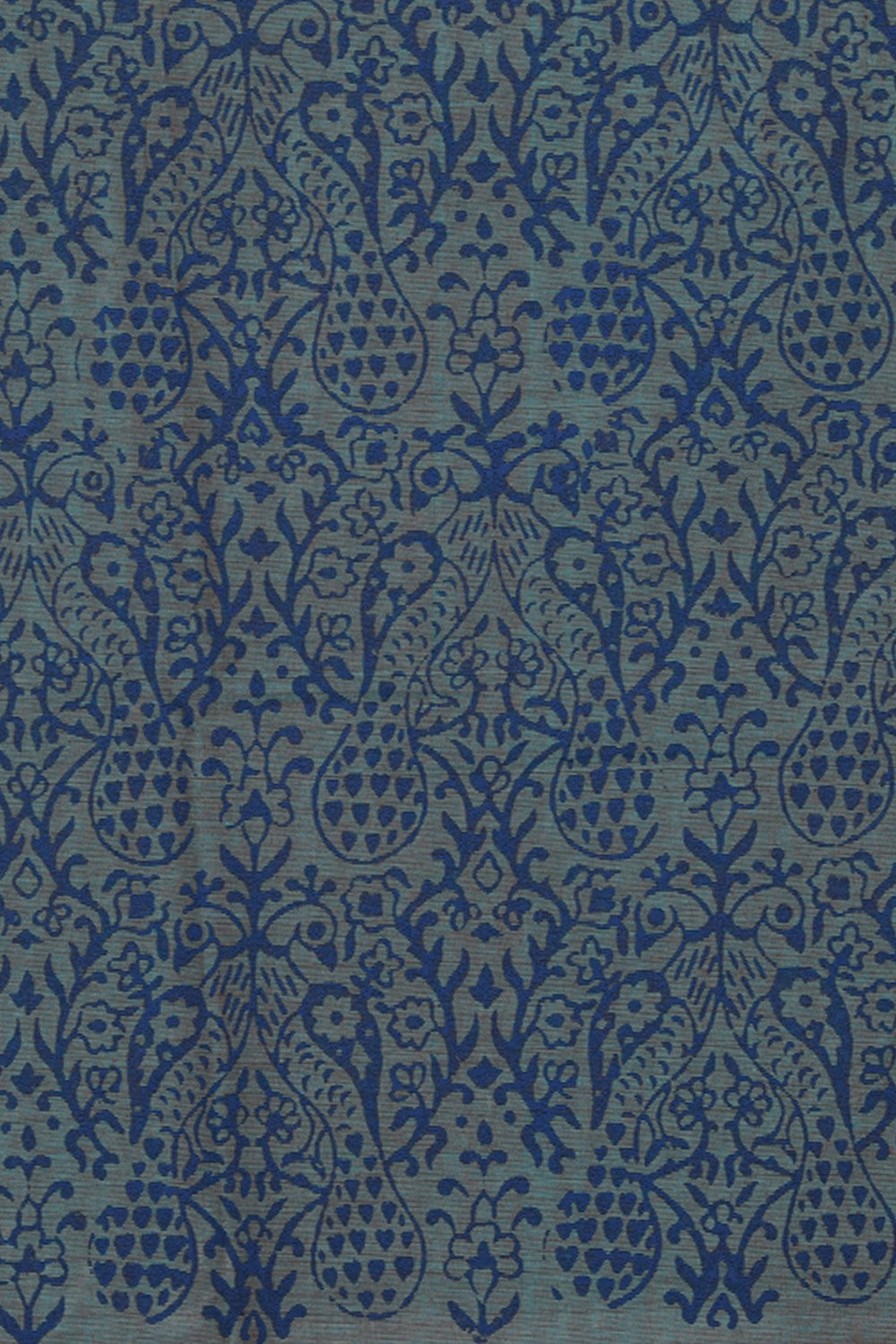 Kalanjali Ethnics Hand block printed cotton saree - view 2