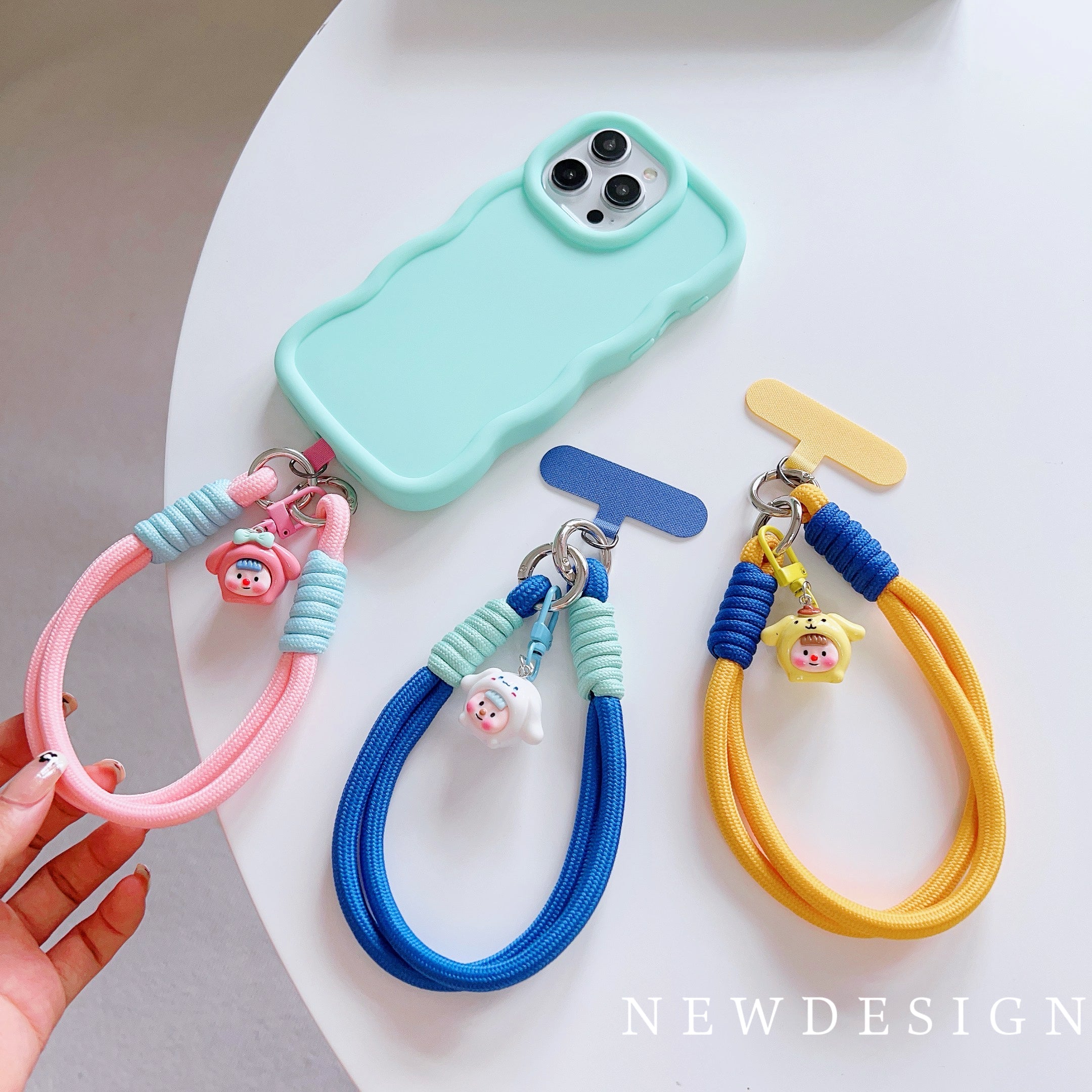 Peeperly Unique Cute Cartoon Phone Charm