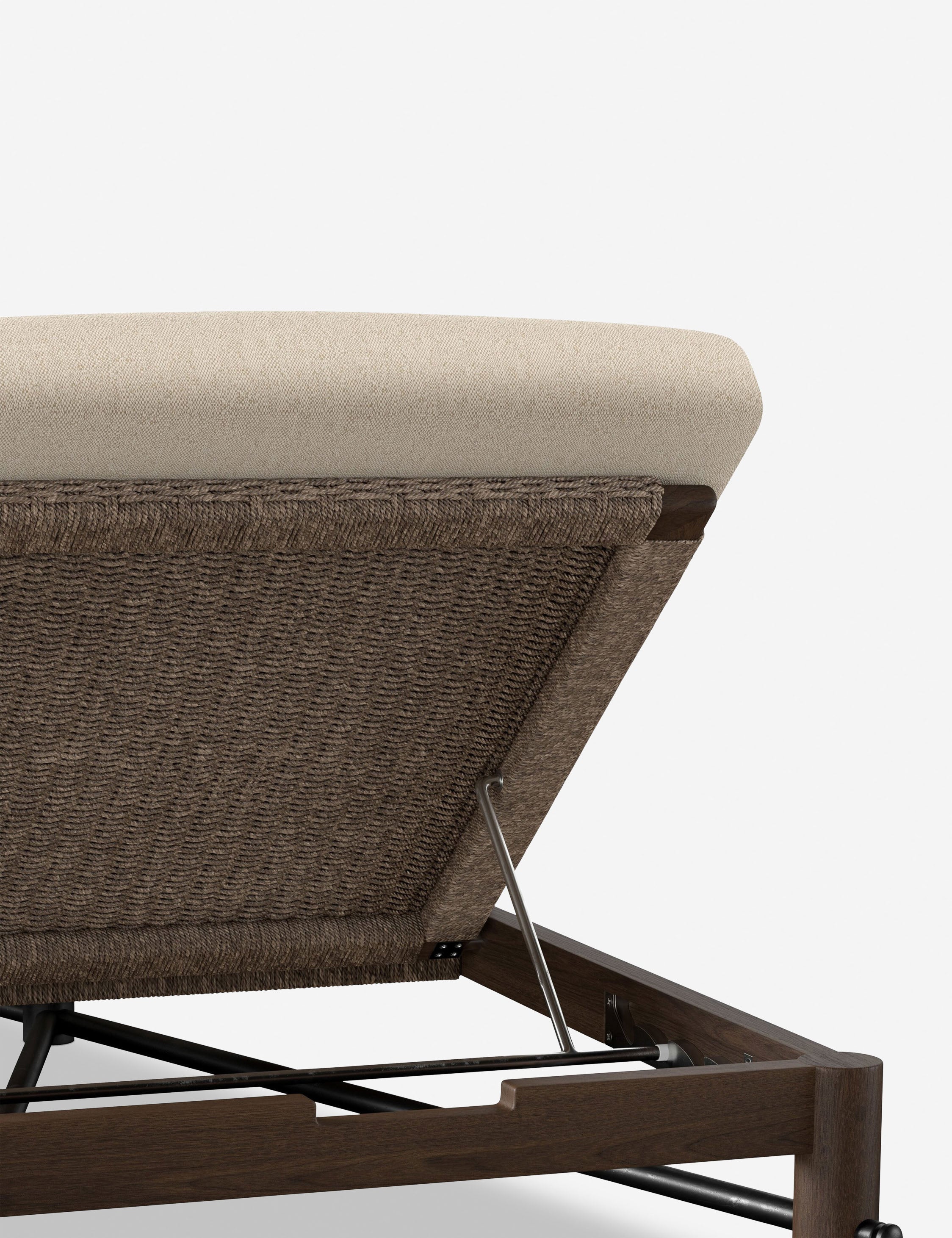 Lulu and Georgia Finnegan Indoor / Outdoor Chaise by Amber Lewis x Four Hands - view 6