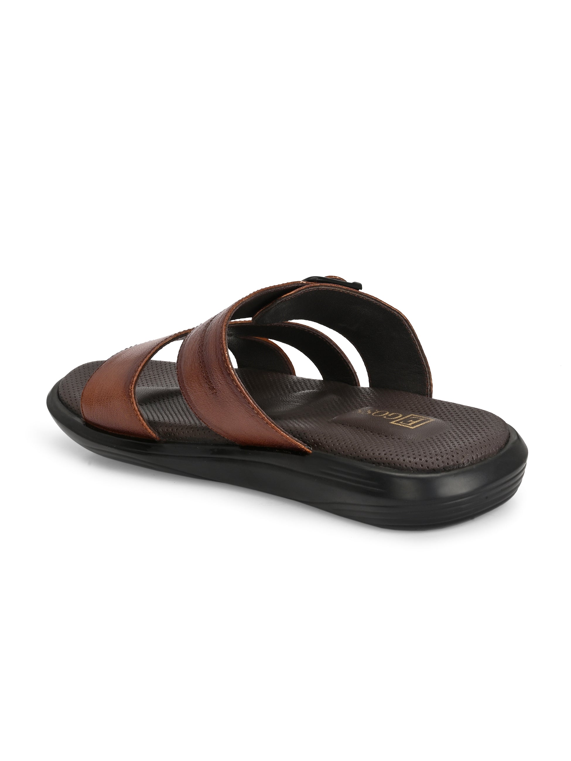 Egoss Shoes Egoss Leather Slippers For Men - view 5