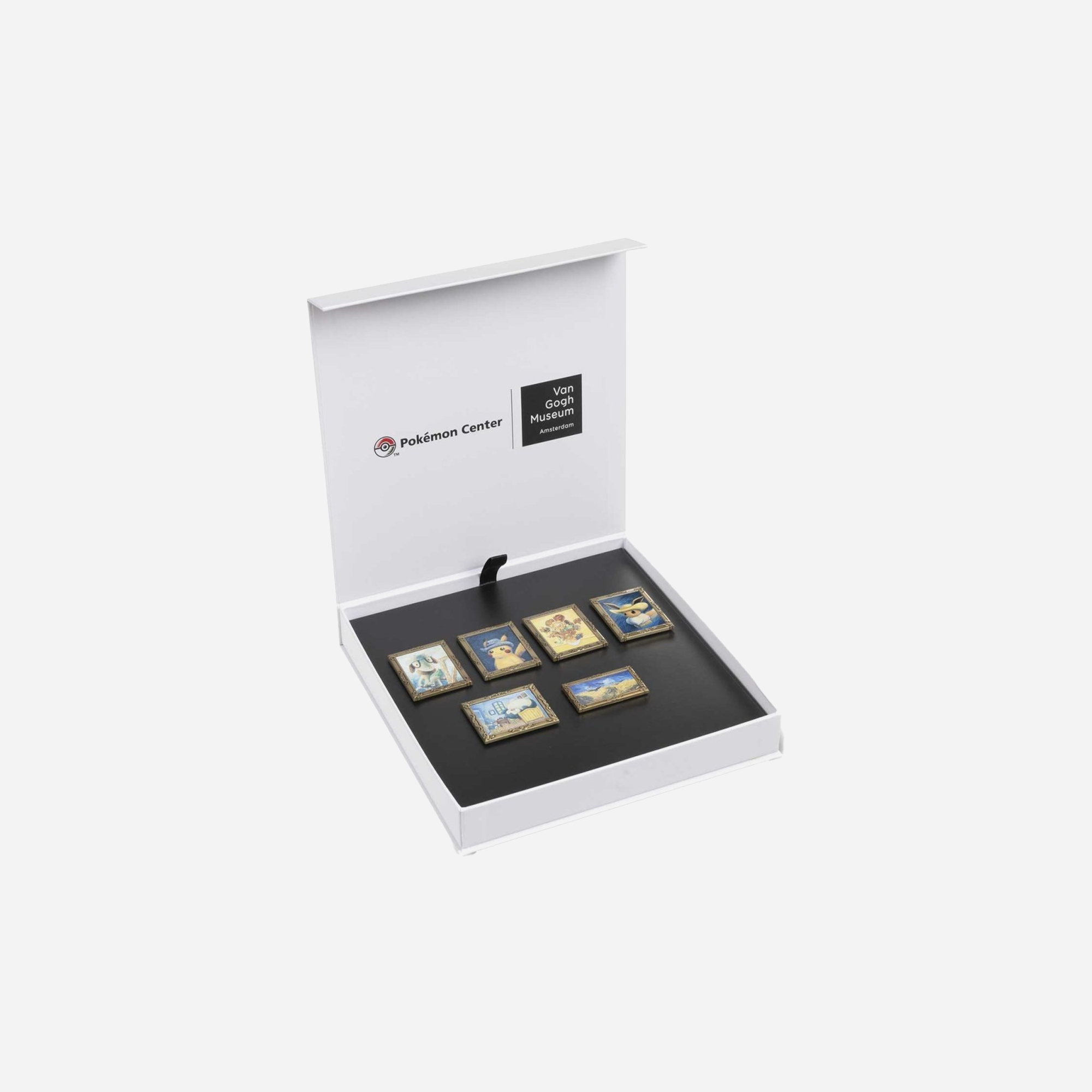 Pokémon Pokemon Center x Van Gogh Museum: Pokemon Inspired by Paintings 6 Pack Pin Box Set