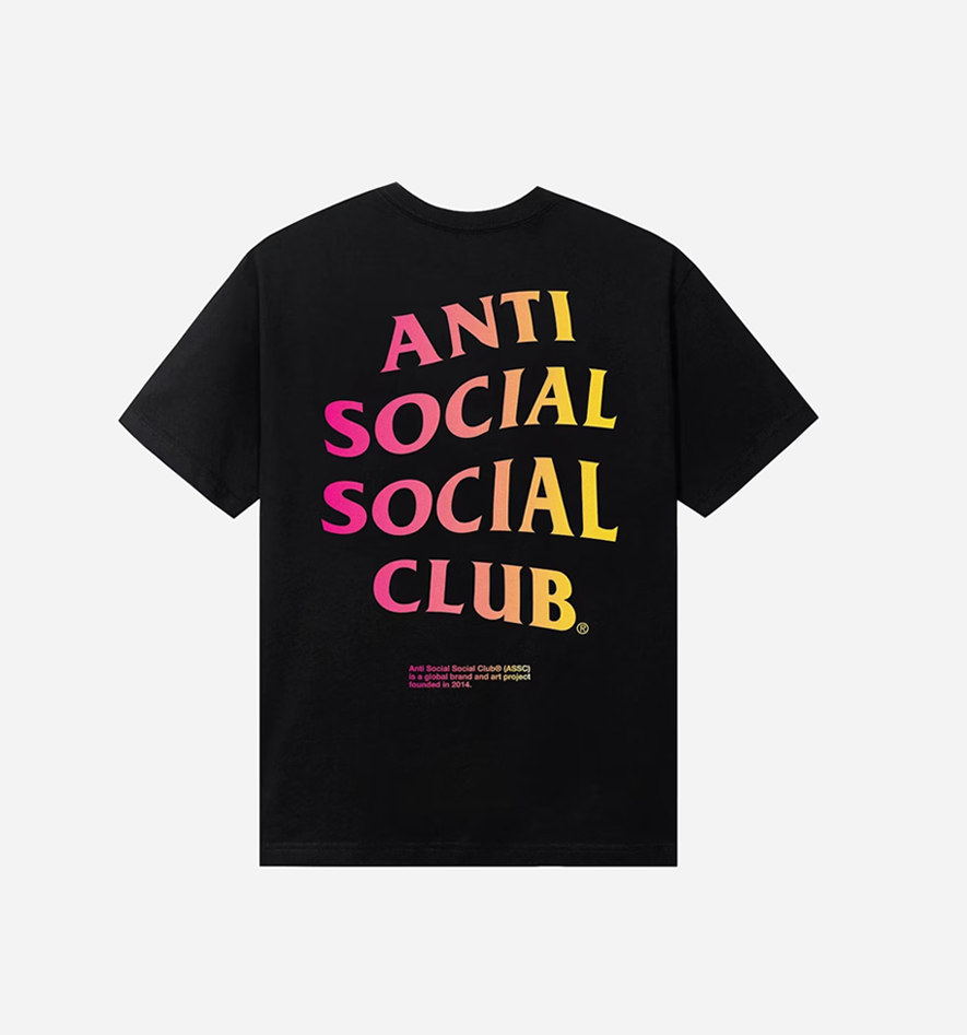 Anti Social Social Club Indoglo Tee Black - view 2