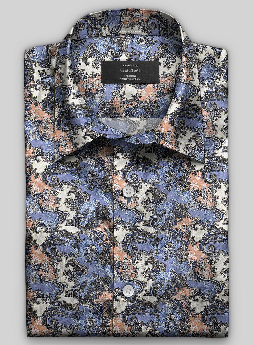 StudioSuits Bluemora Silk Cotton Shirt