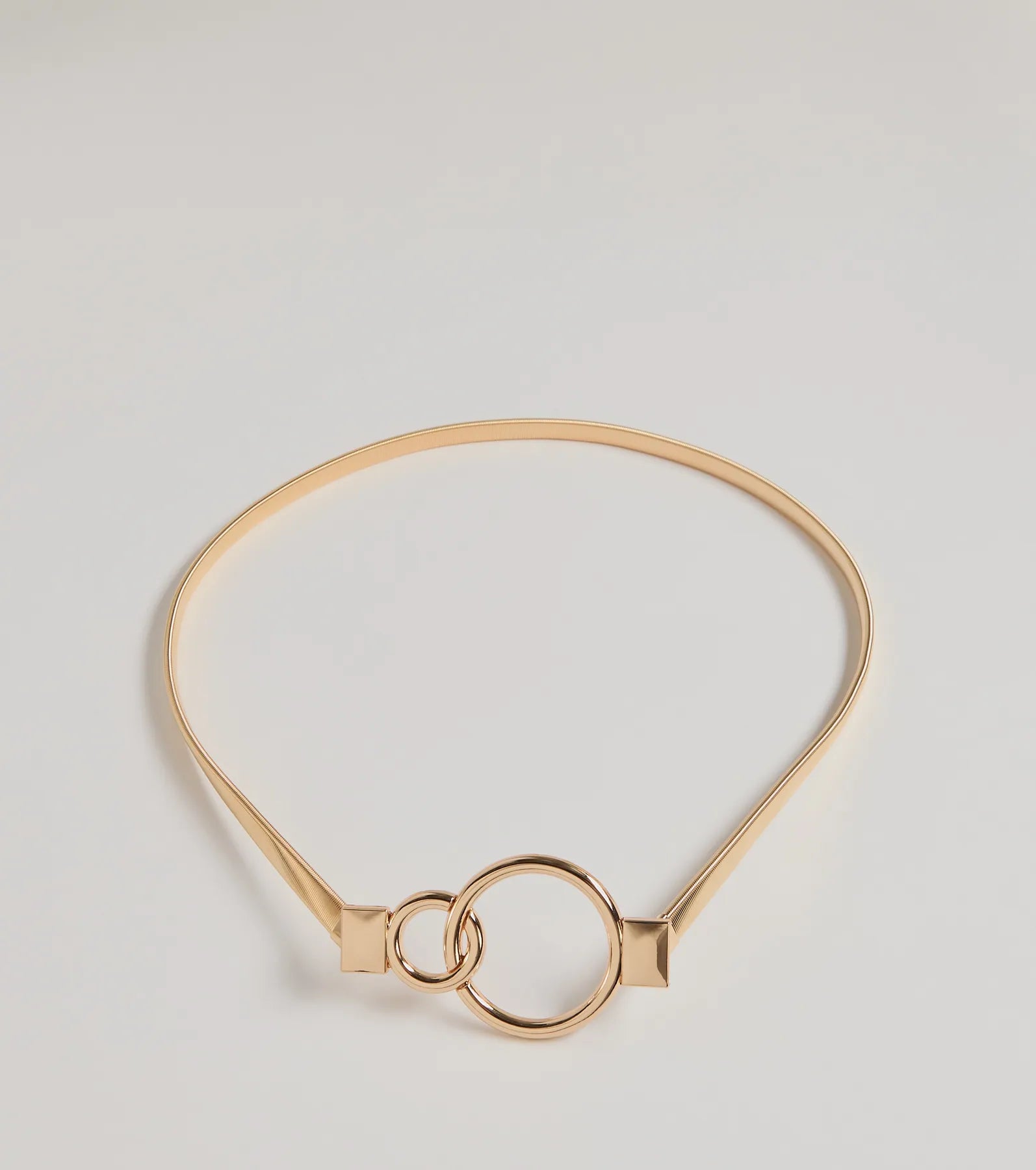 Windsor Elevated Look Double O-Ring Stretch Belt