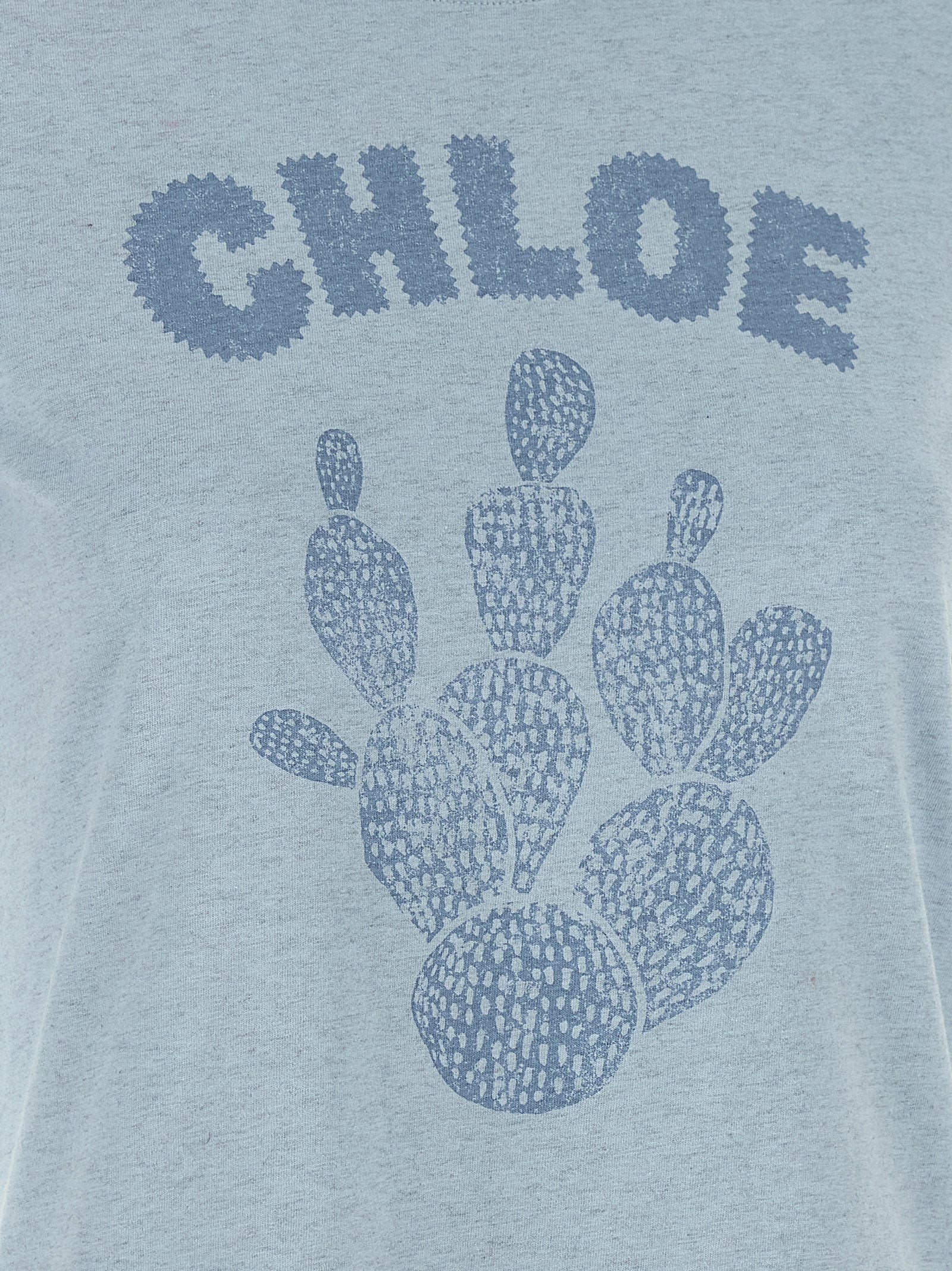 Chloé Graphic Print T-shirt – 100% cotton - view 4