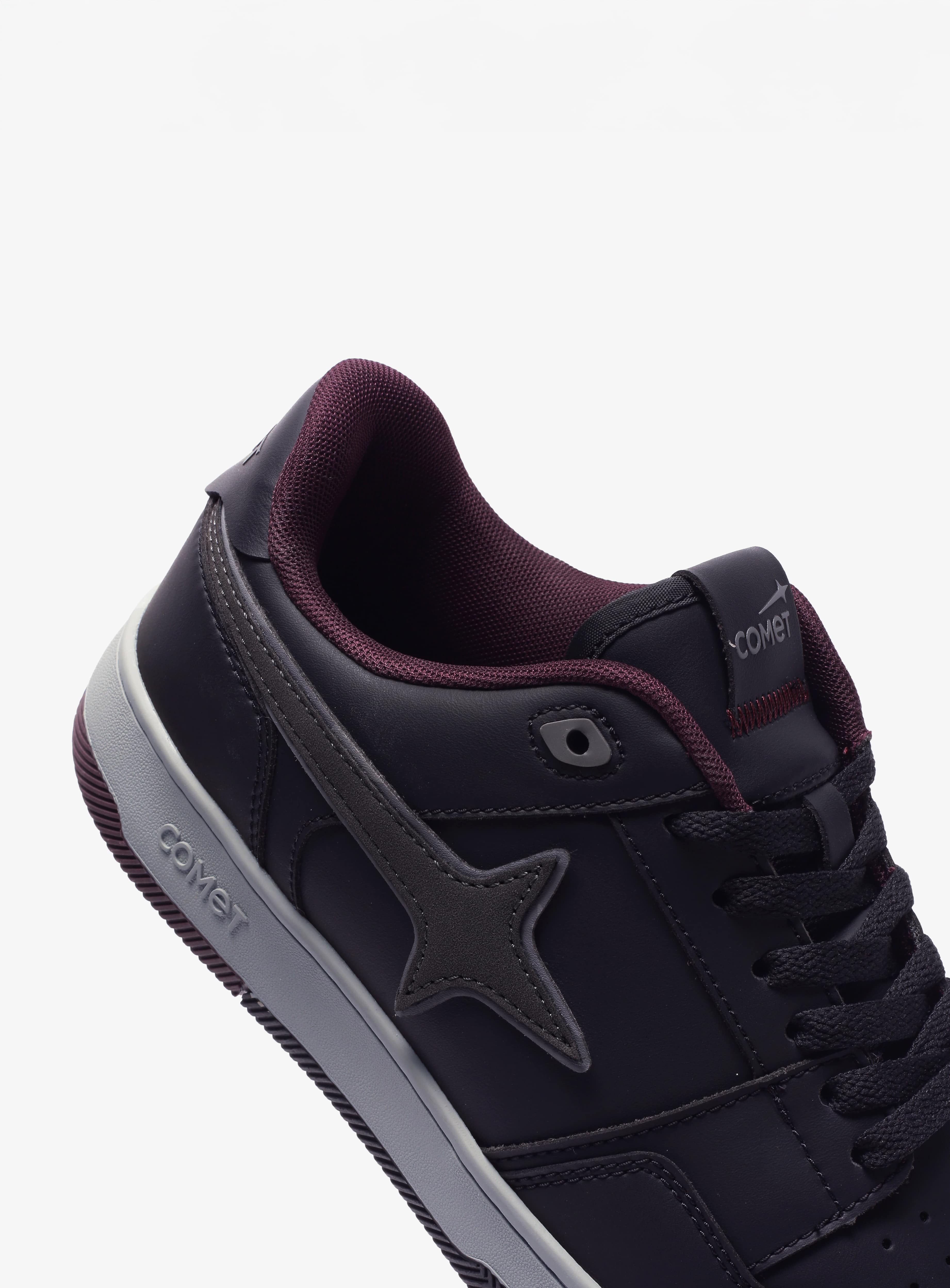 wearcomet X Lows GHOST – Black Maroon - view 2
