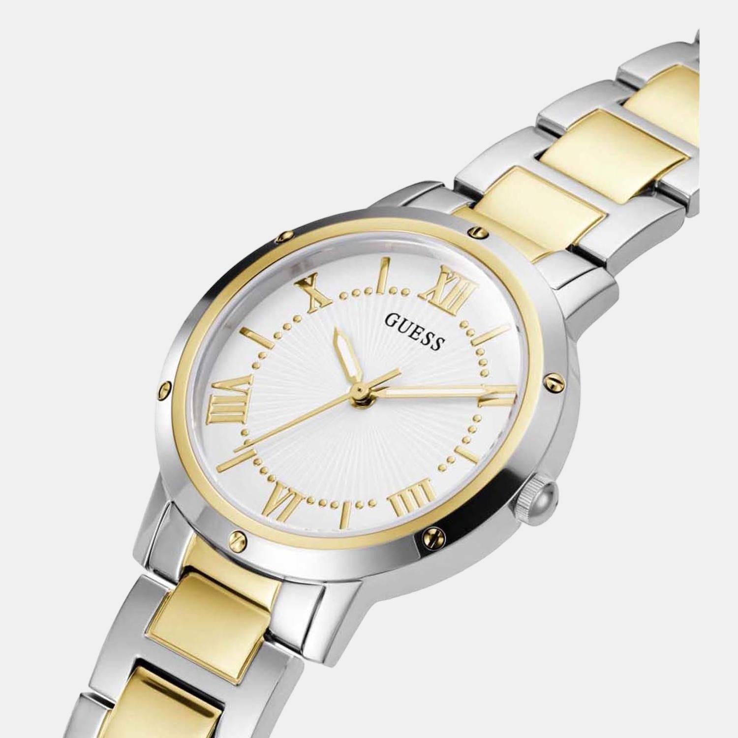 Guess Dawn Women Quartz White Dial Analog Stainless Steel Watch GW0404L2 - view 2