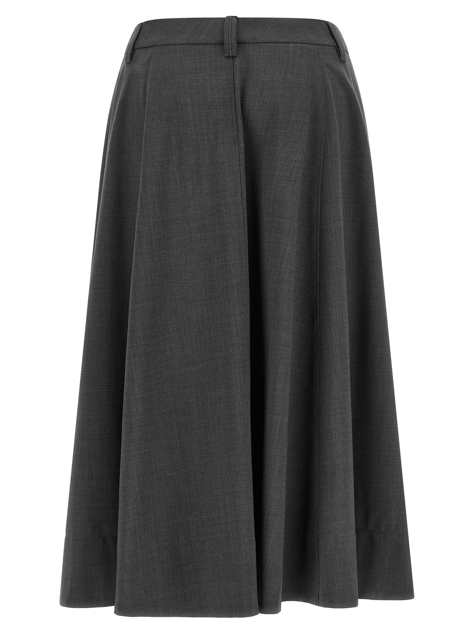 Brunello Cucinelli Wheel Skirt – 75% wv, 23% pa, 2% ea - view 2