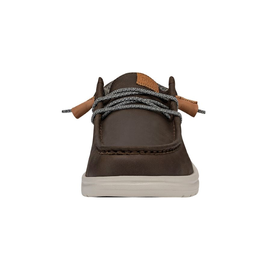 HEYDUDE shoes Paul Craft Leather - Grey – Men's - view 4