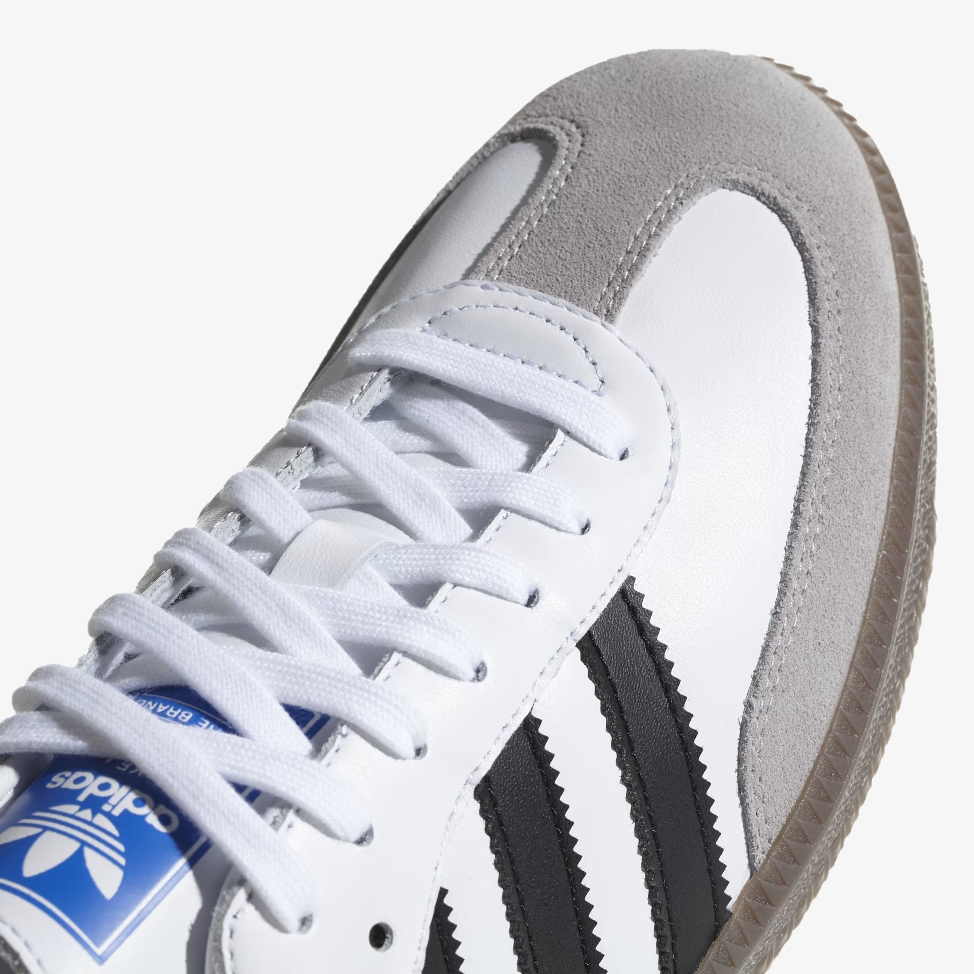 Adidas Originals | SAMBA OG { CLOUD WHITE/CORE BLACK/CLEAR GRANITE - view 3