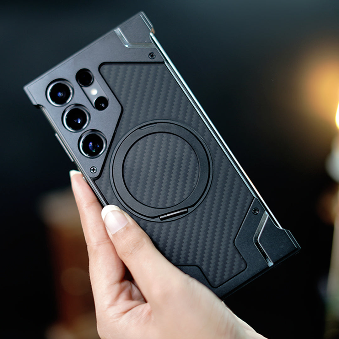 Million Cases Reinforced Carbon Fiber Armor Case - Samsung