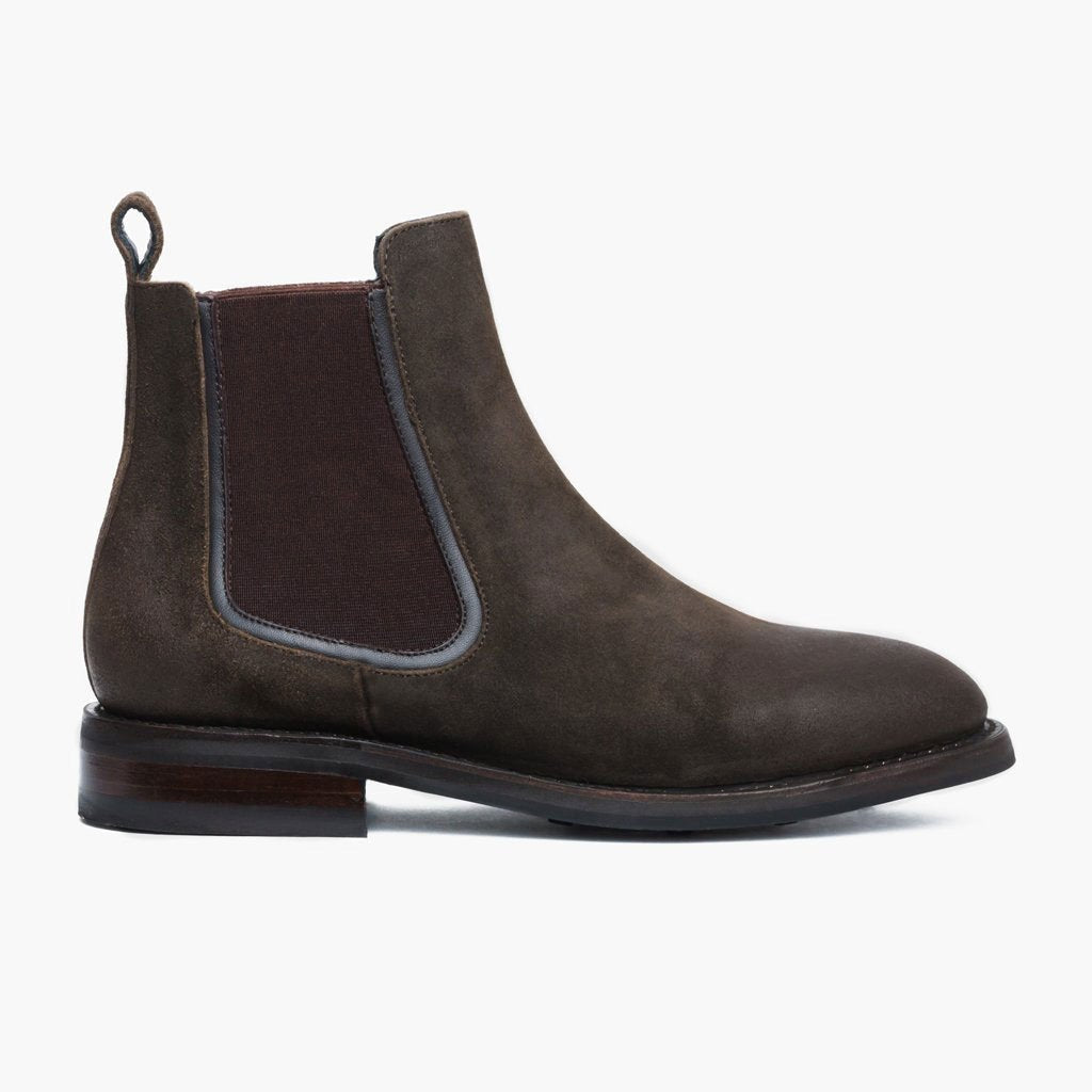 Thursday Boots - Seconds - Men's Boots [S] Duke | Dark Olive Suede - view 2