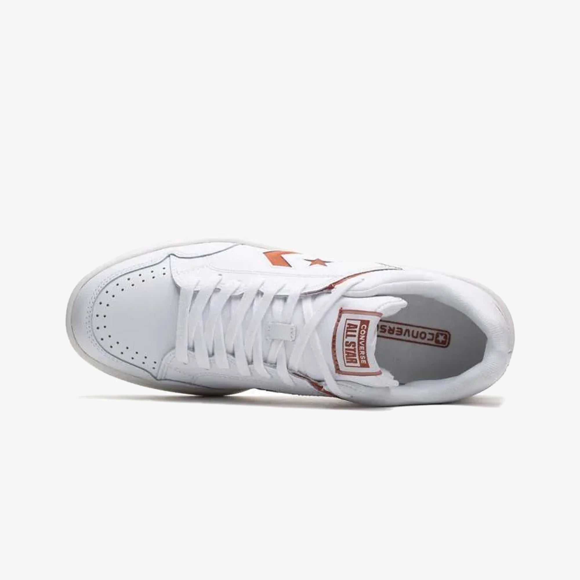 Converse | WEAPON LEATHER { WHITE/RED - view 2