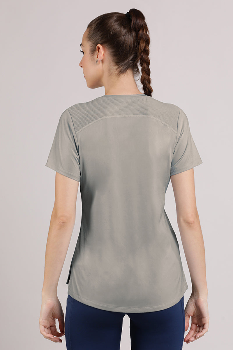 Amante Energize Active Tee - Ultimate Grey - view 3