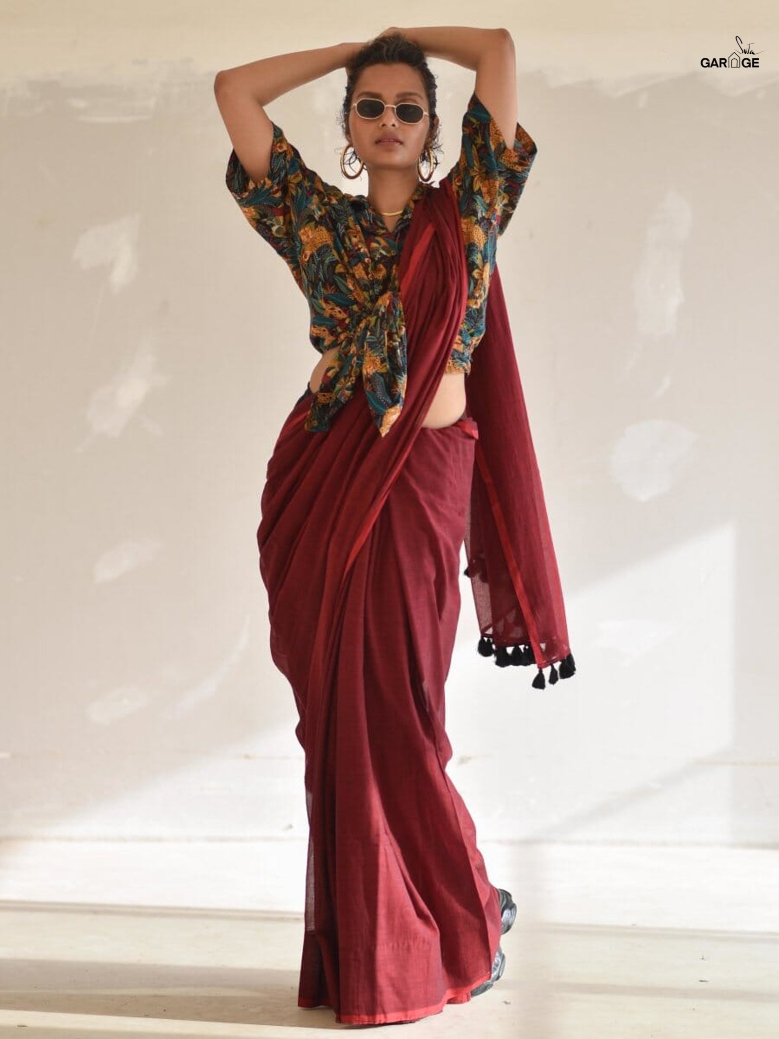 Women's sarees – suta.in Gar-2639 – Women's