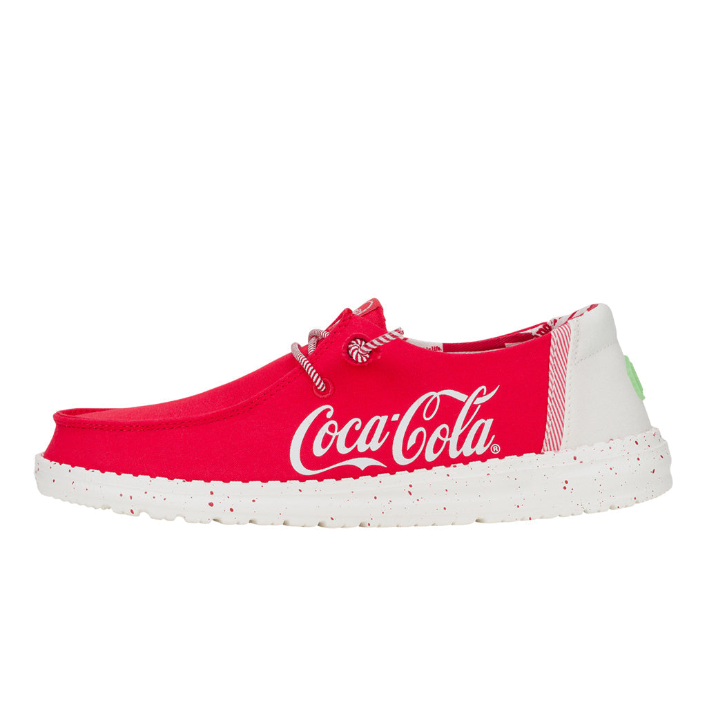 HEYDUDE shoes Wendy Coke - True Red/White – Women's