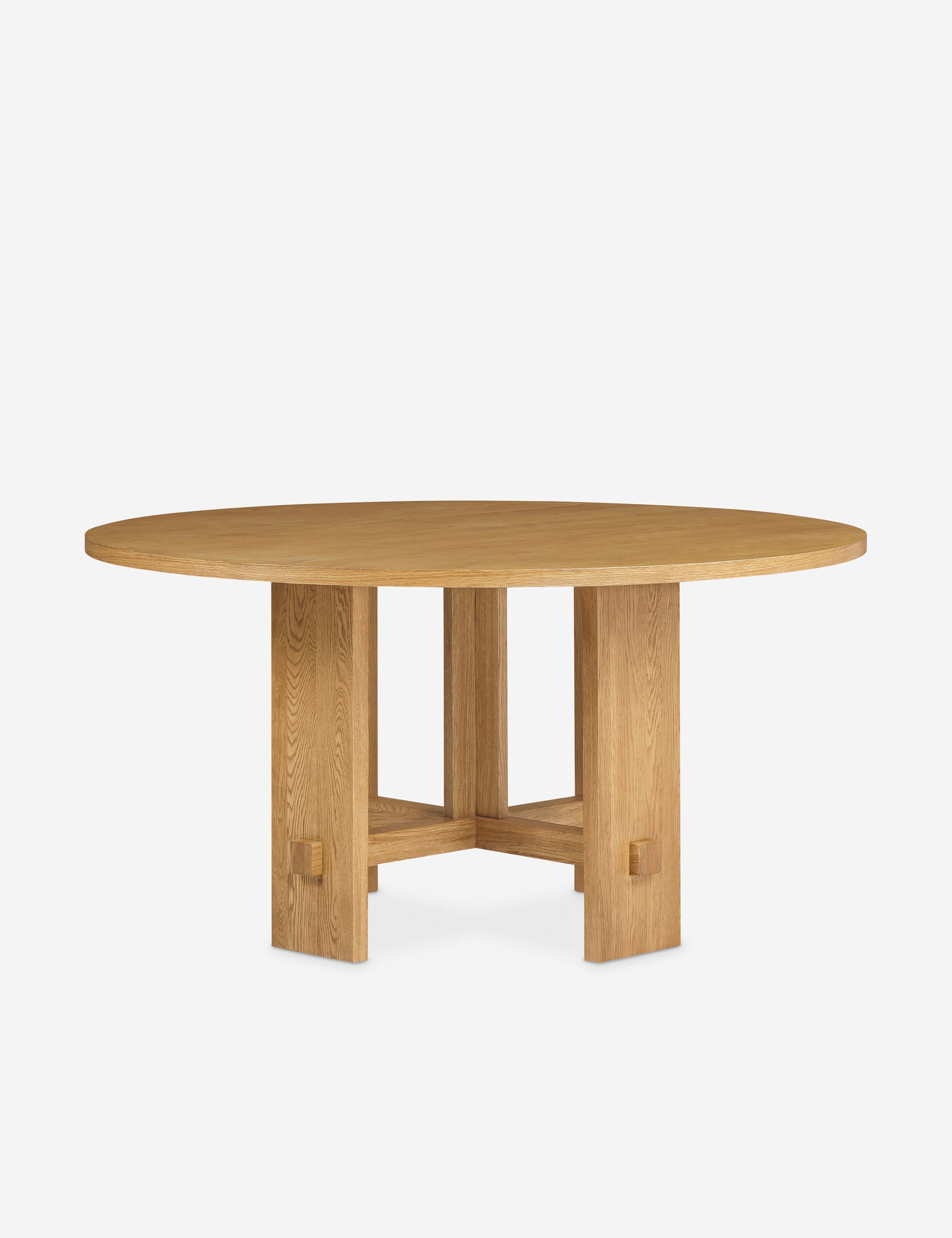 Lulu and Georgia Campos Round Dining Table – Natural