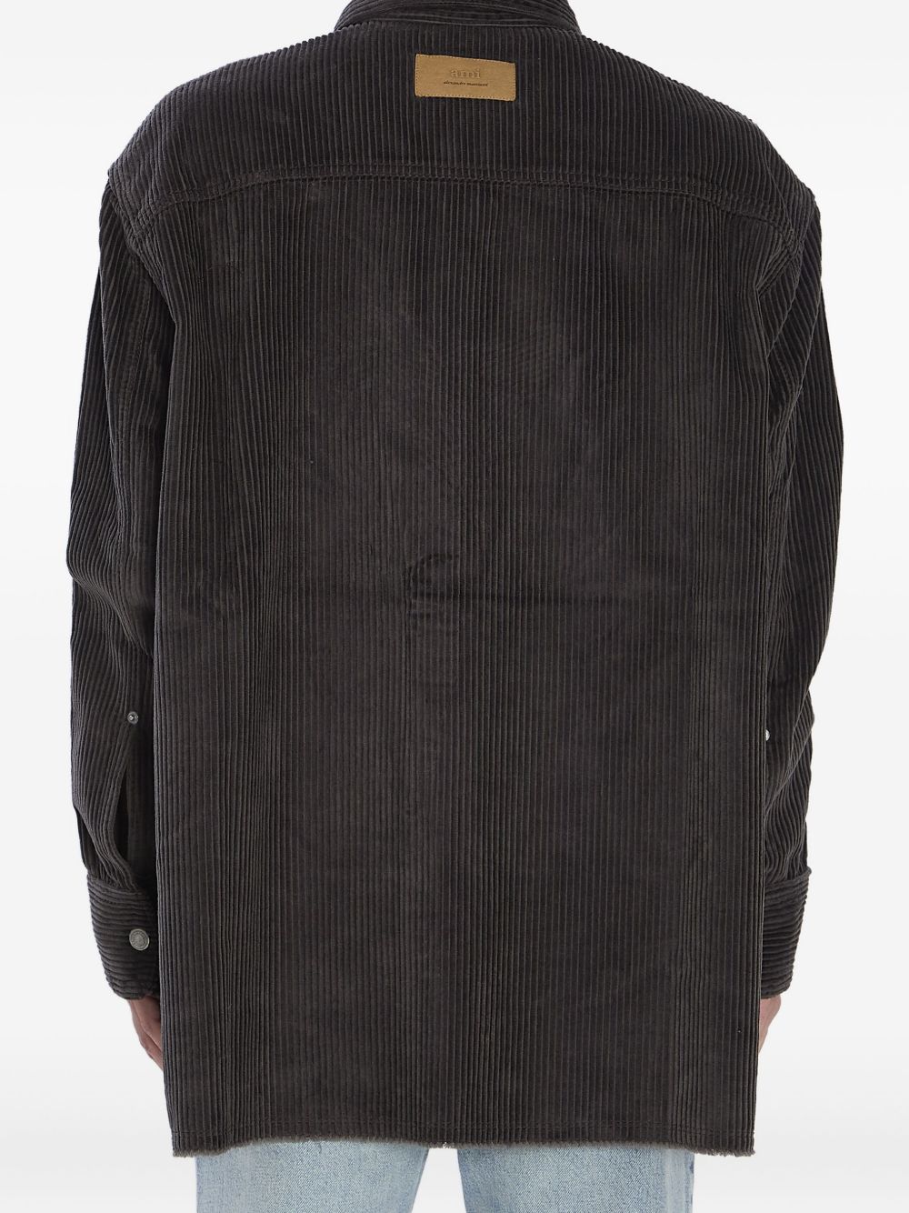 Ami Paris Cotton overshirt – Cotton 100% - view 2