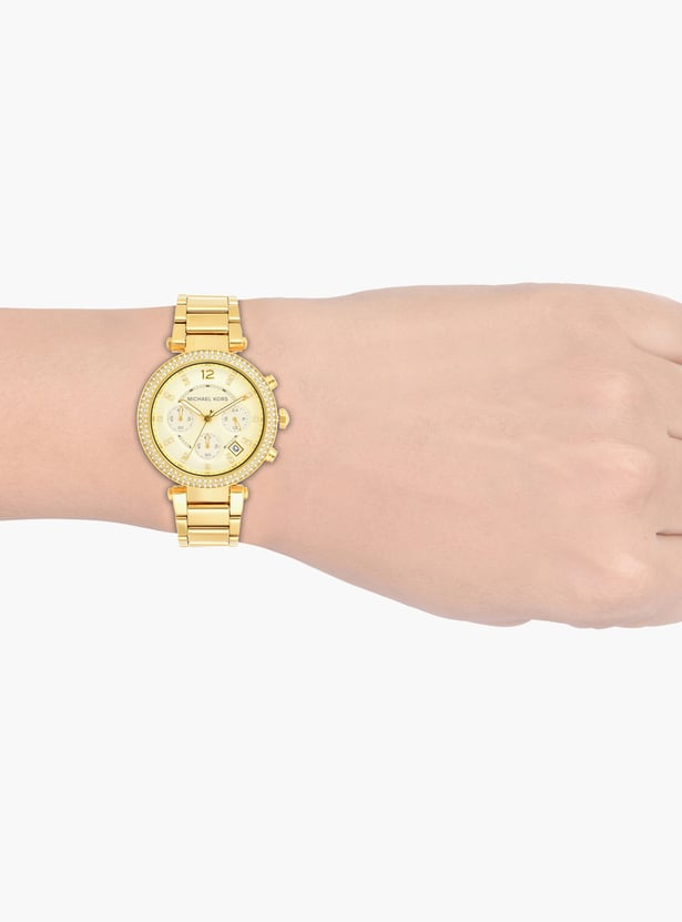 Michael Kors Parker Gold Dial Women 39mm – Yellow Gold - view 3