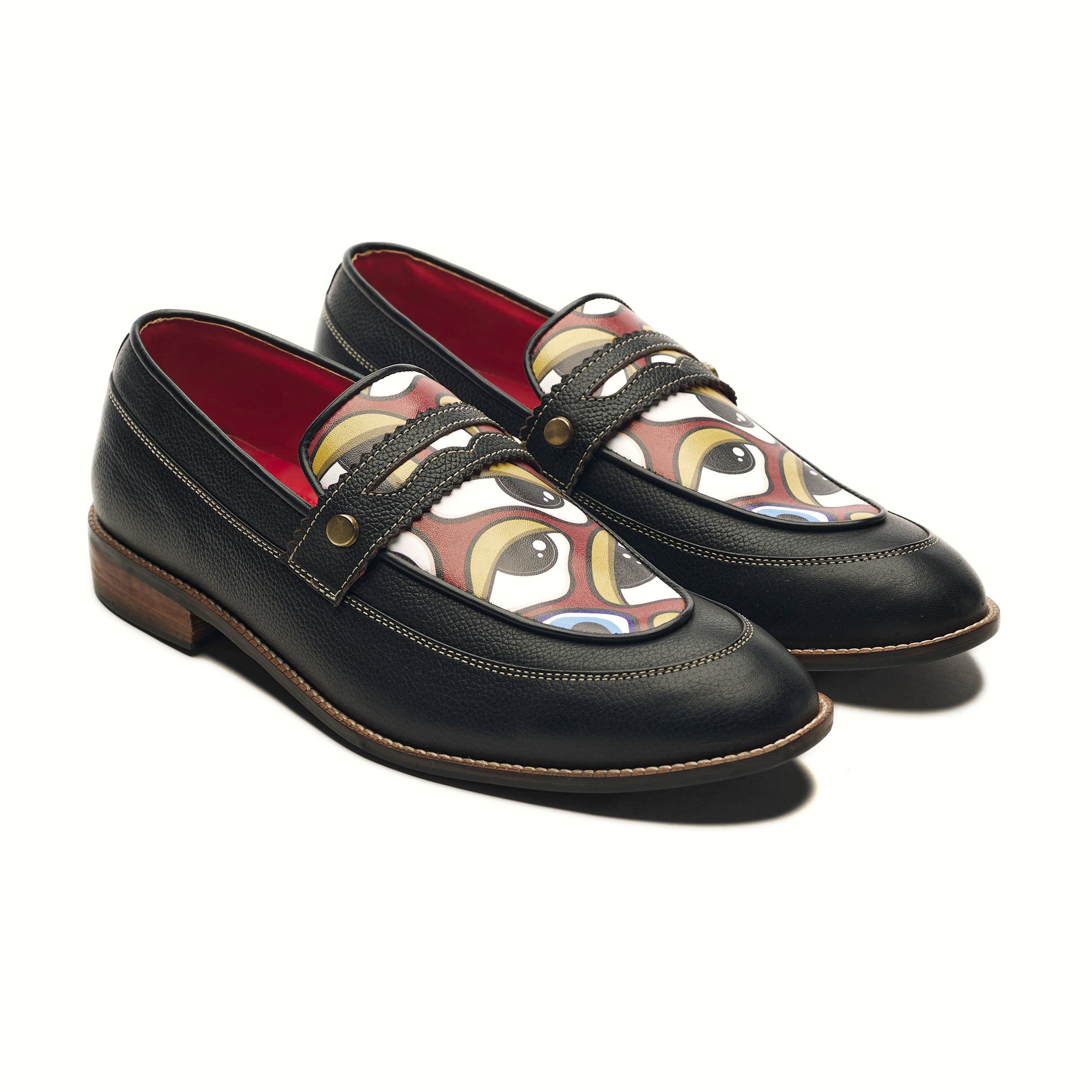 Nazar loafers – Banjaaran Studio ‘Nazar’ Loafers Men – Coal