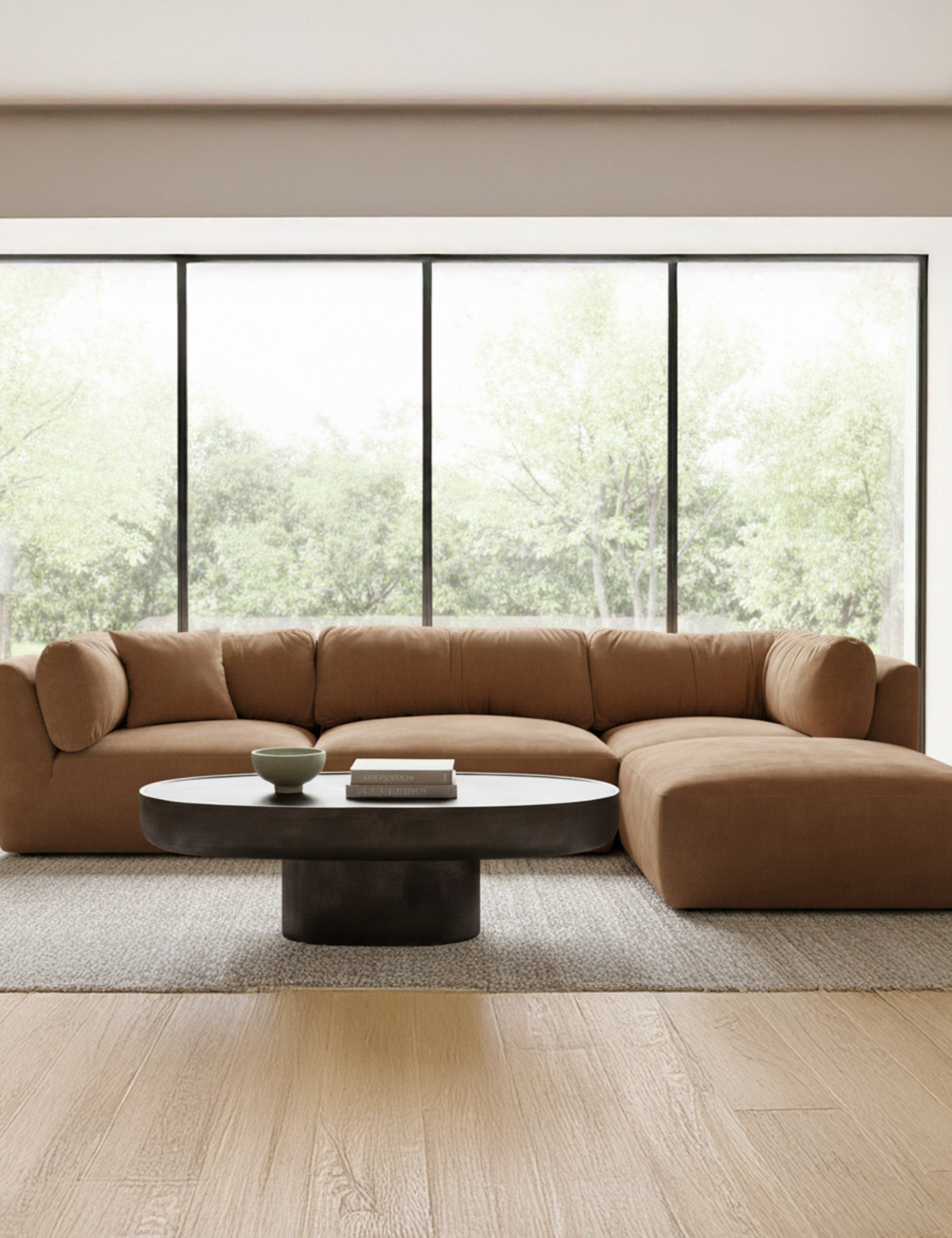 Lulu and Georgia Marona Modular 4-Piece Chaise Sectional Sofa - view 3