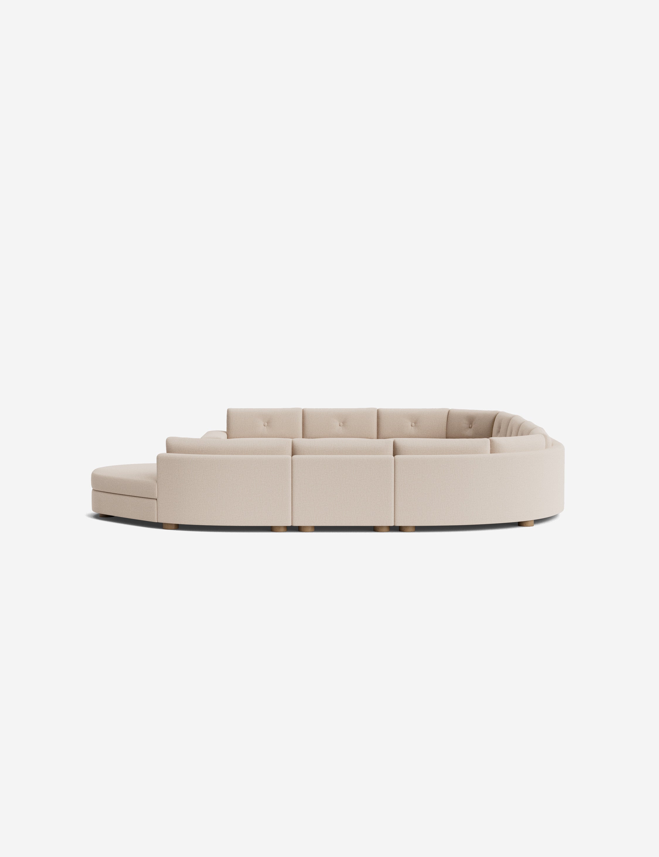 Lulu and Georgia Hill Modular U-Shaped Sectional Sofa - view 67