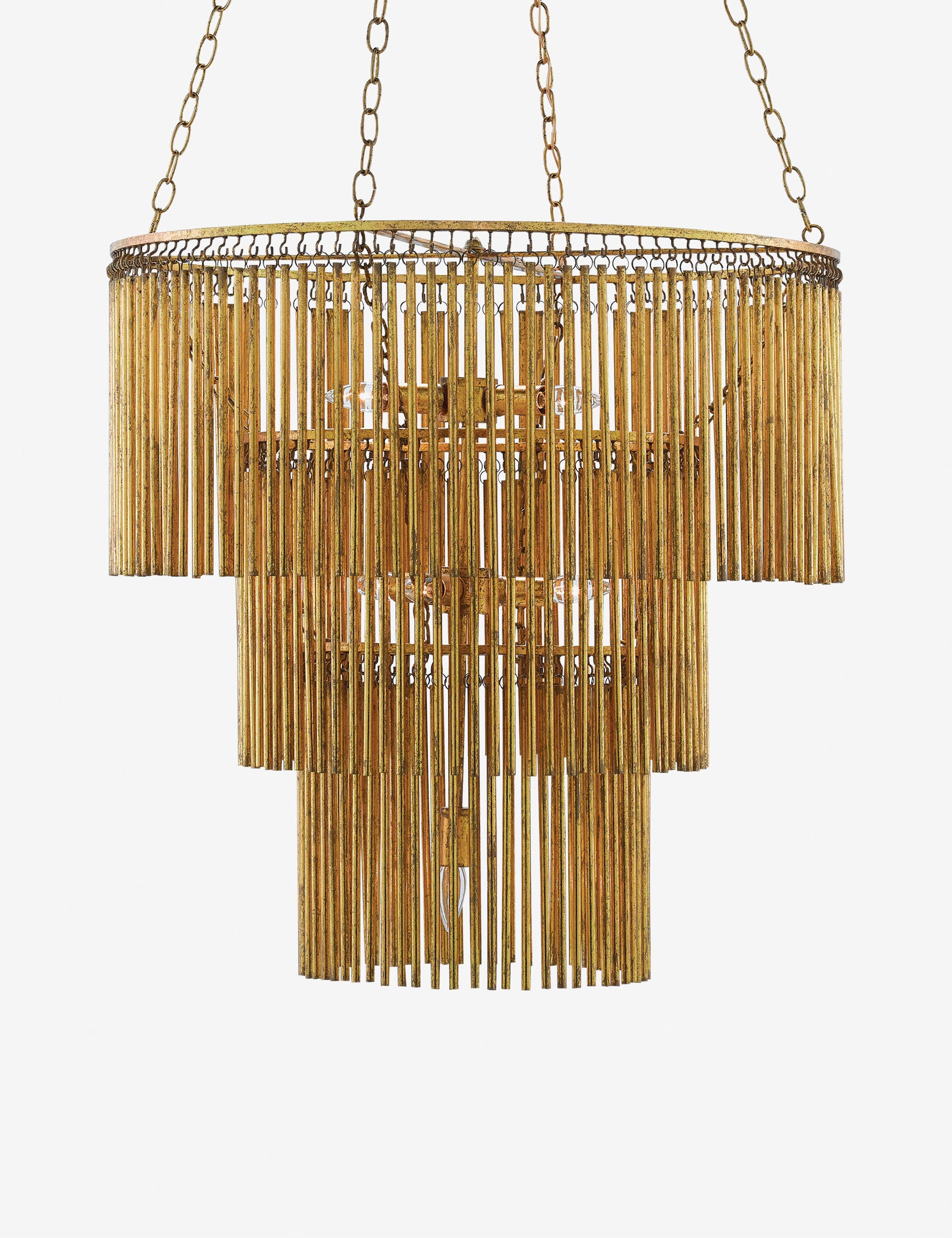 Lulu and Georgia Saint-Yves Chandelier – Brushed Brass - view 2