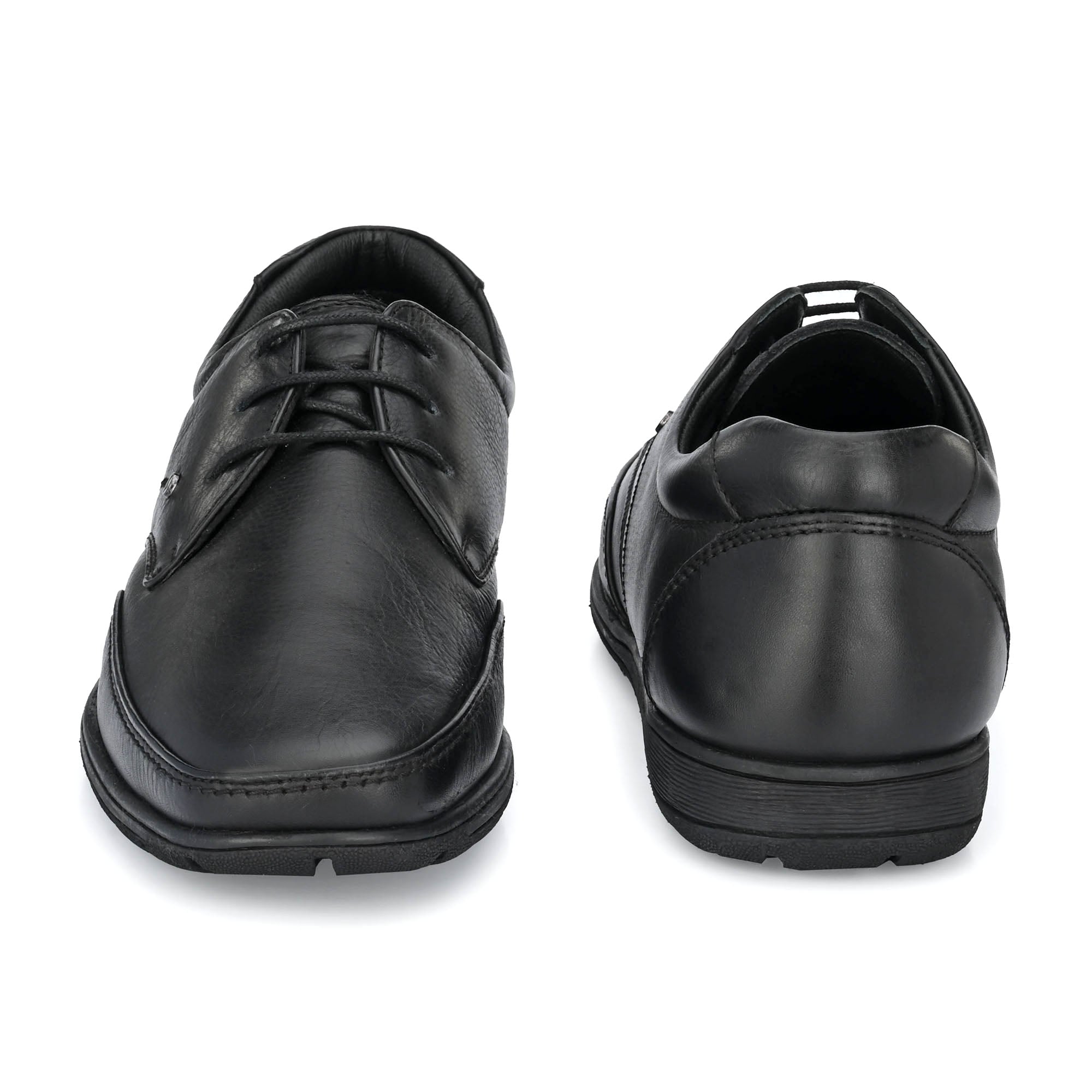 egoss-shoes Egoss Casual Derby Lace Up Leather Shoes For Men - view 2