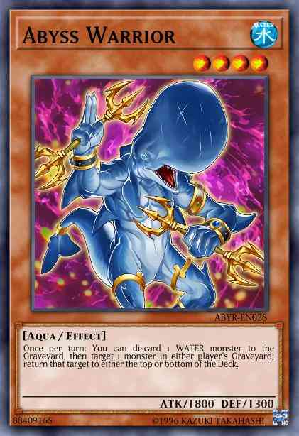 Yu-Gi-Oh! Abyss Warrior - ABYR-EN028 - Common - 1st Edition