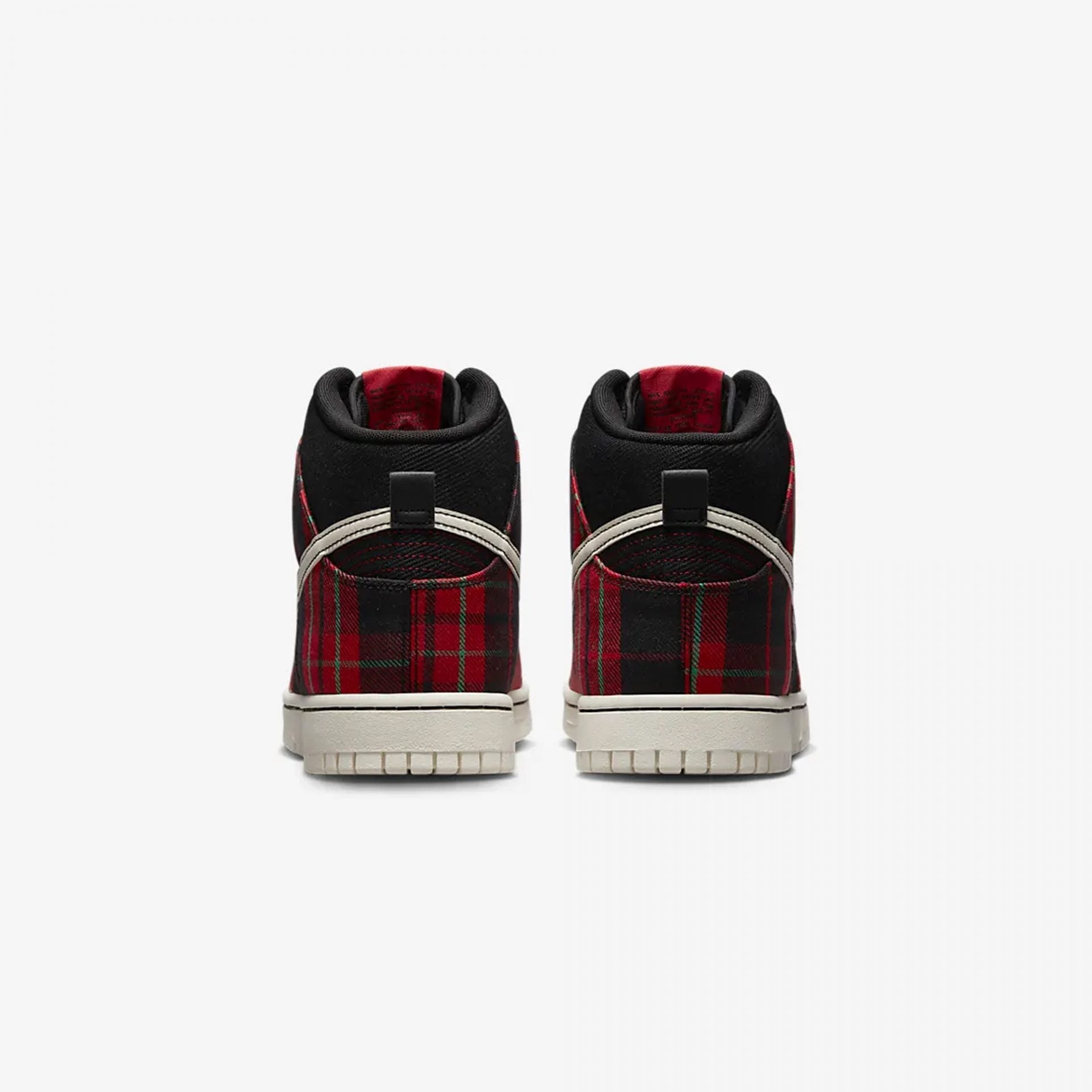 Nike | DUNK HIGH RETRO SE { RED/BLACK - view 2