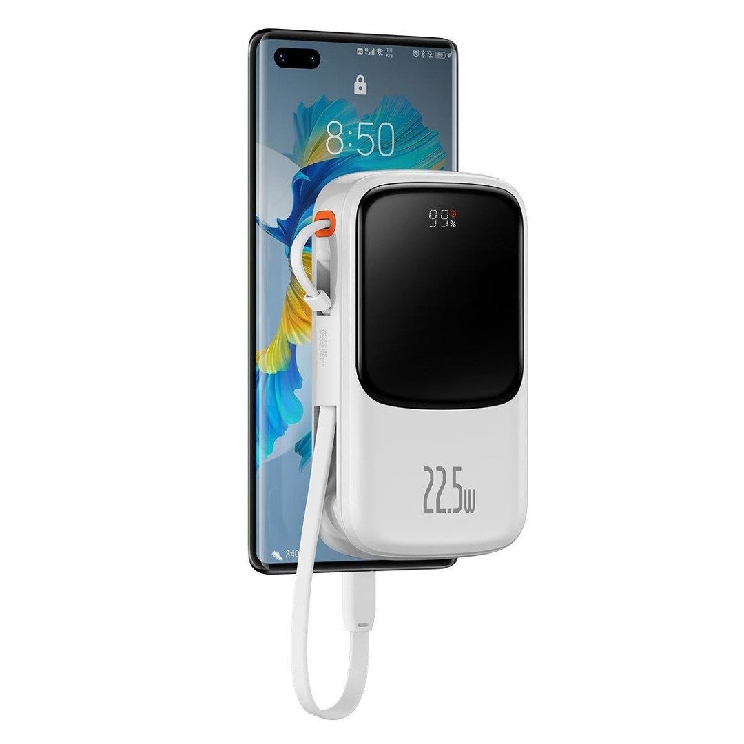 Peeperly Qpow 10000mAh Power Bank with Type-C Cable - view 2