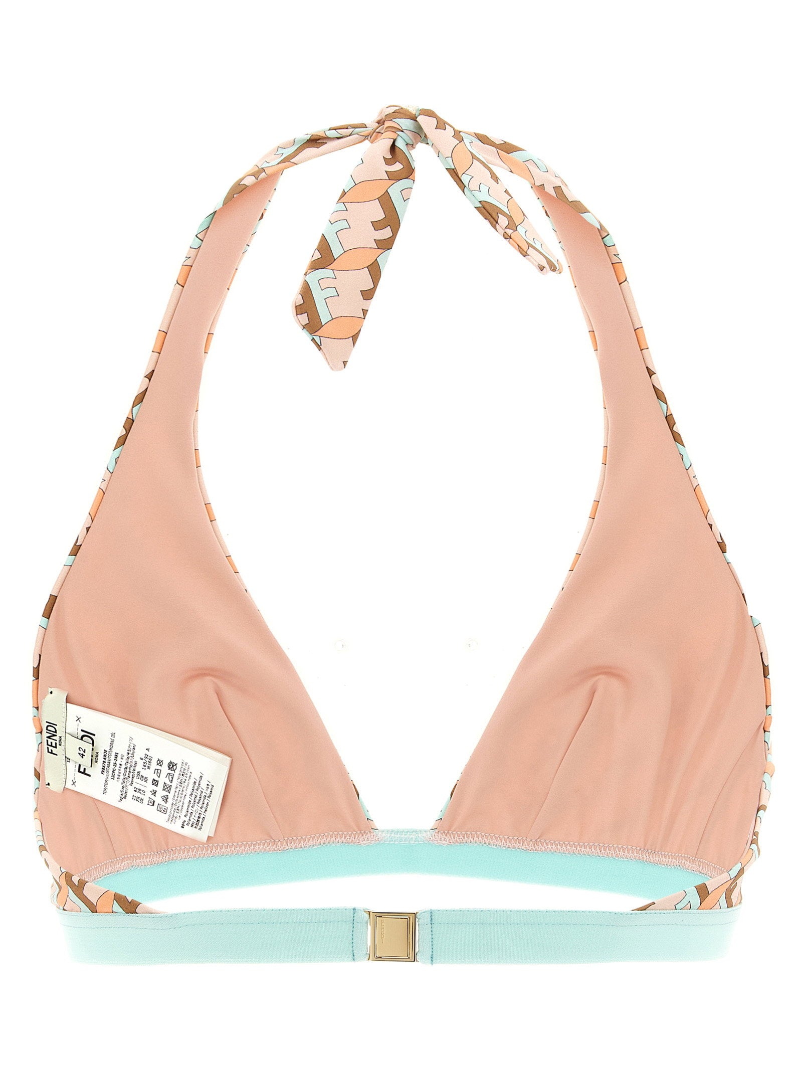 Fendi Ff Waves Bikini Top - view 2