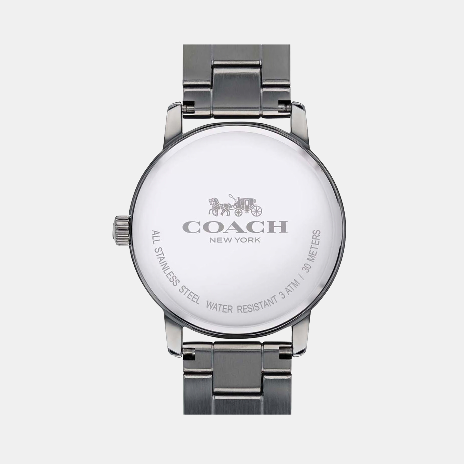 Coach Grand Women Quartz Grey Dial Analog Stainless Steel Watch 14502924 - view 3