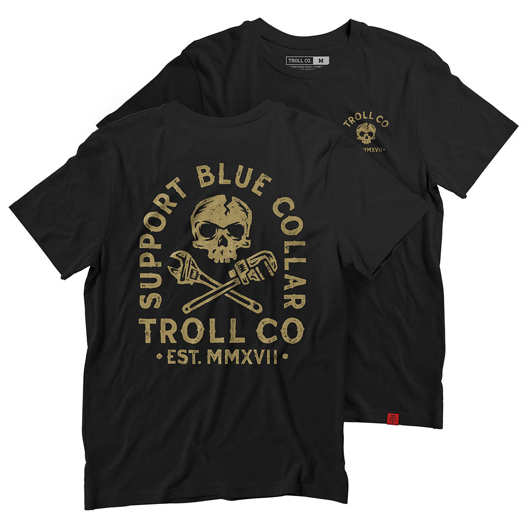 Radial SBC Crossed Tee – Black