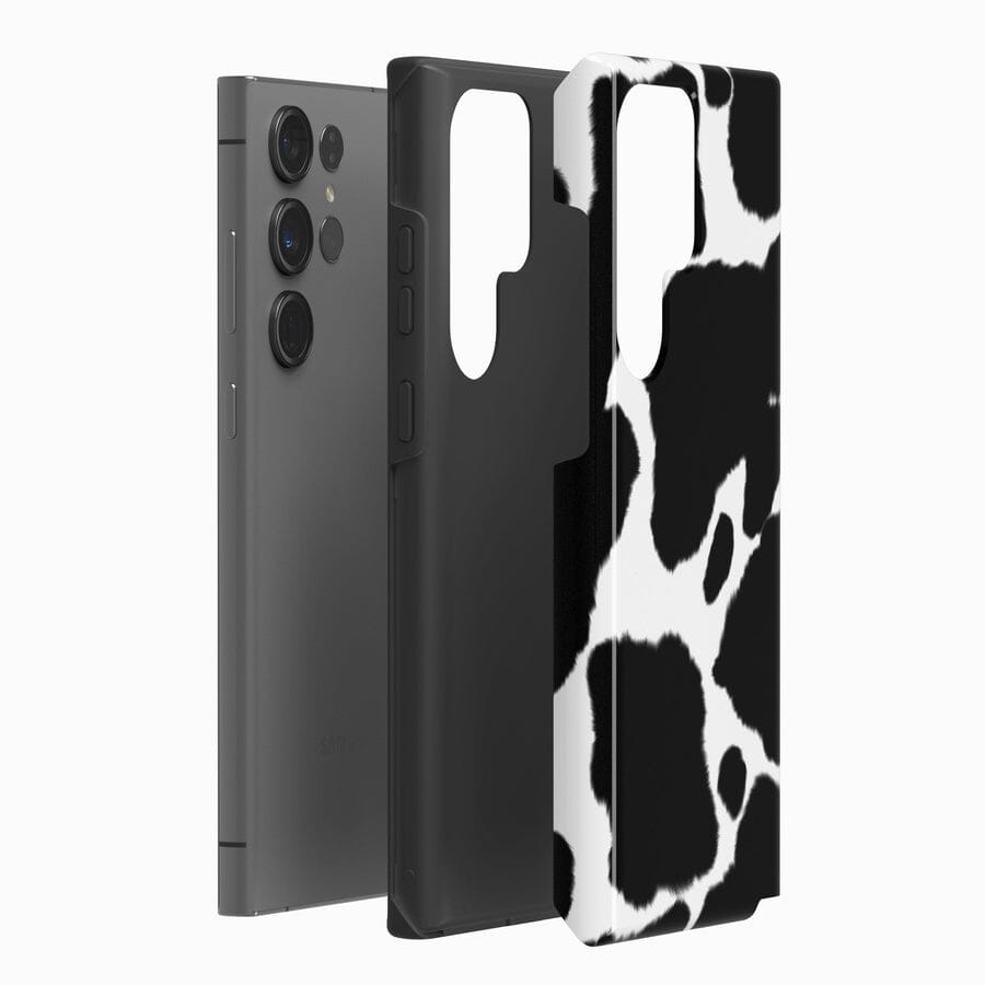 Casetry Current MOOd | Cow Print Samsung Case - view 6