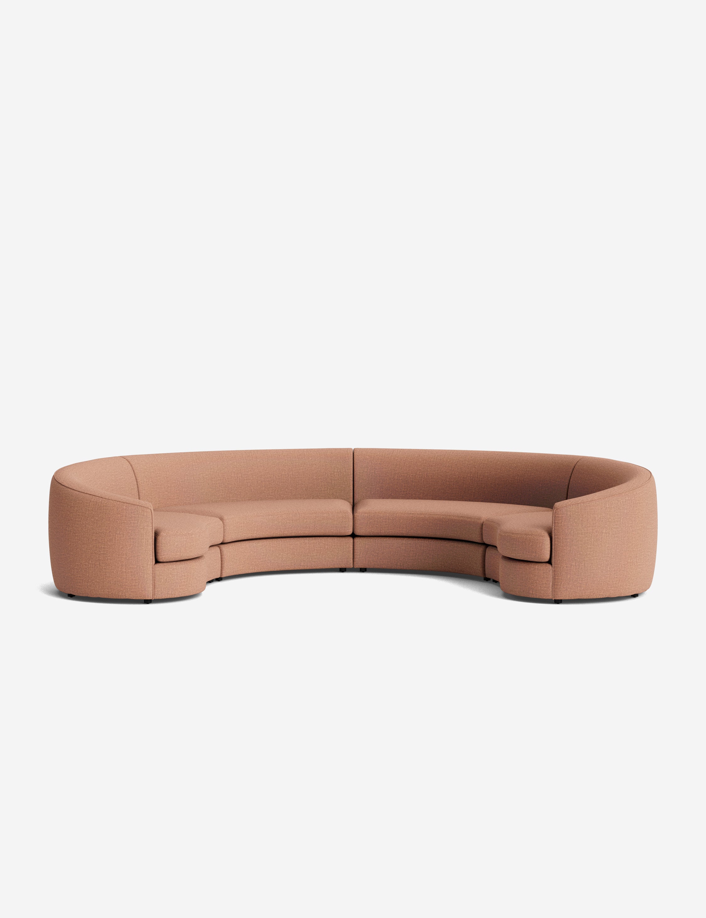 Lulu and Georgia Imada Modular Curved Sectional Sofa - view 45