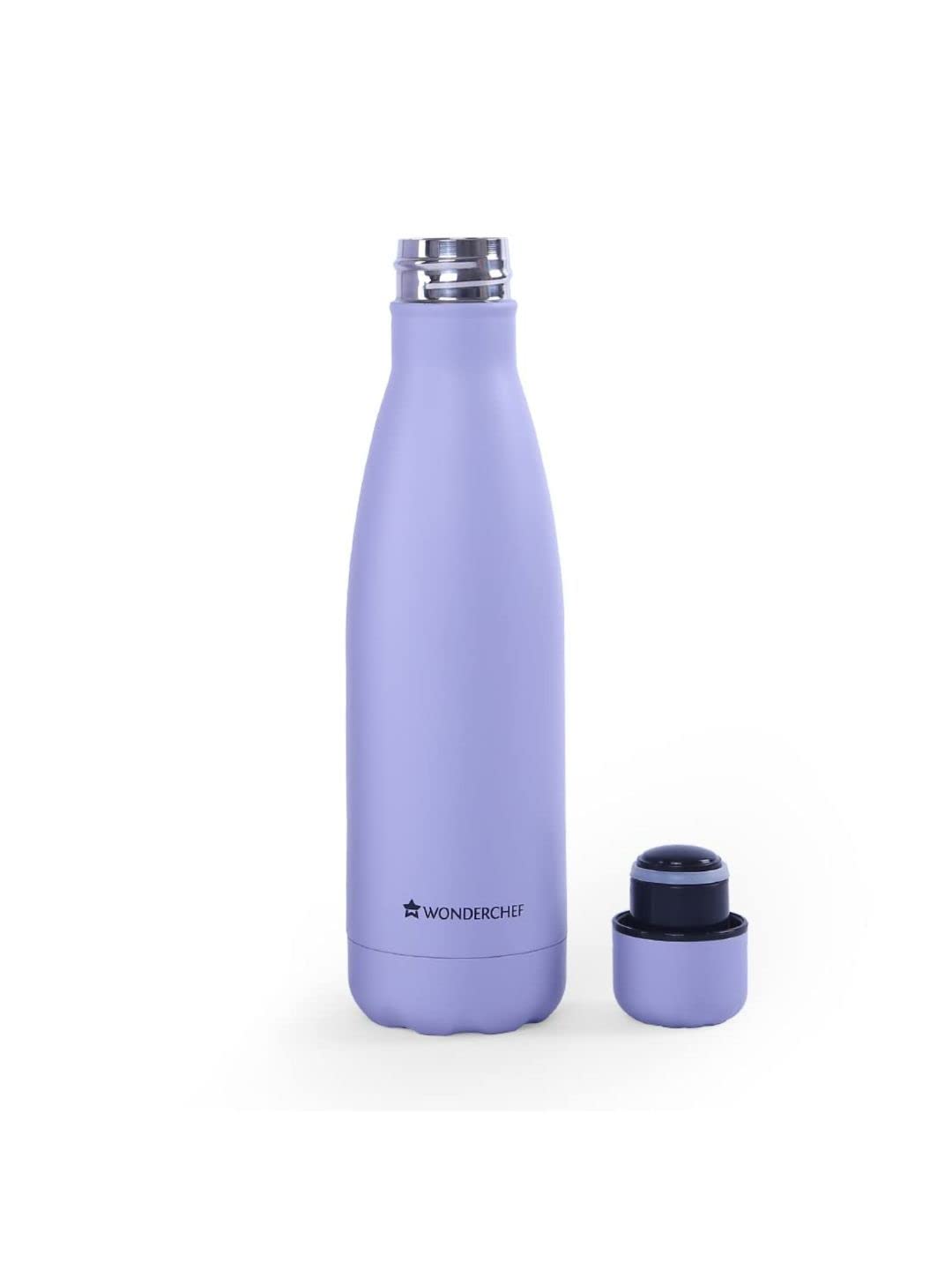 Wonderchef Purple Rain, 500ml, Double Wall Stainless Steel, Vacuum Insulated, Hot And Cold Flask - view 5