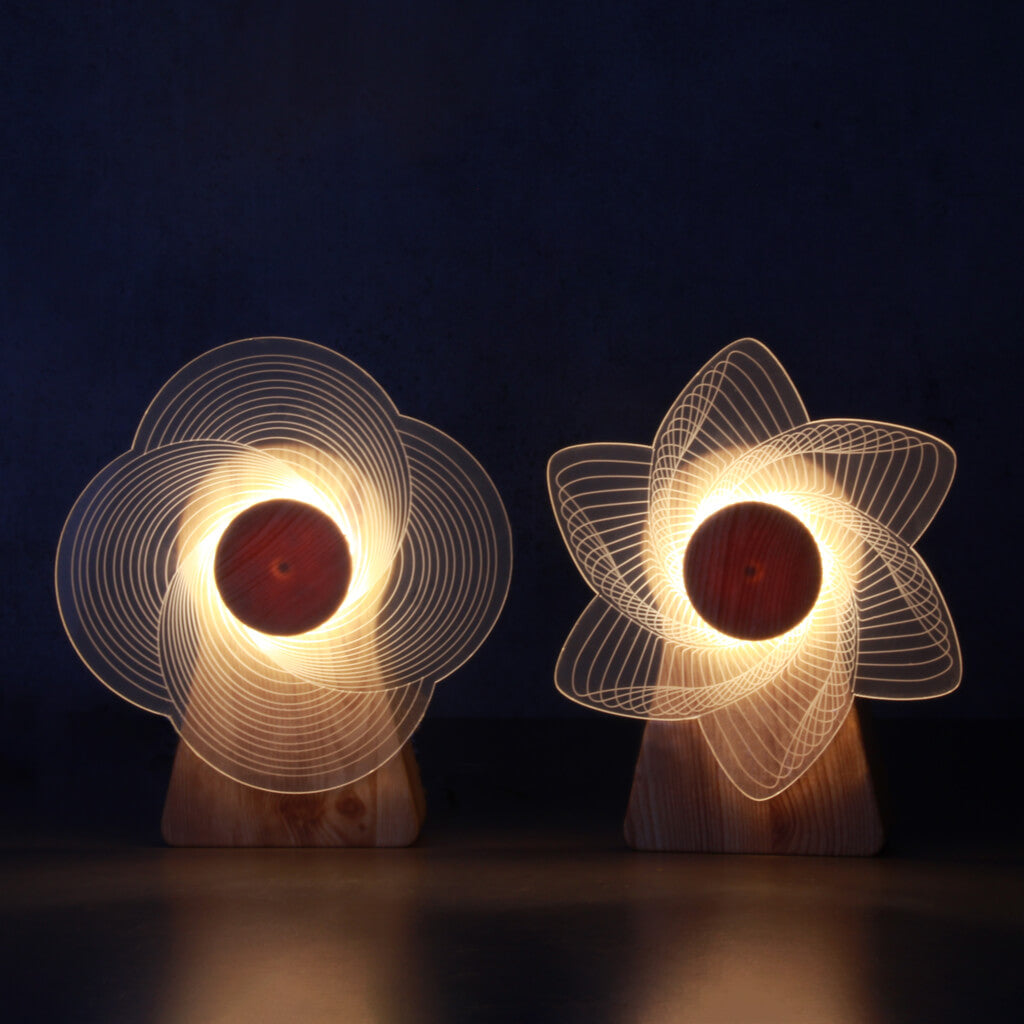 Porffitto Rotating LED Windmill Lamp - view 9