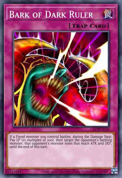 Yu-Gi-Oh! Bark of Dark Ruler - TU04-EN010 - Rare - Unlimited