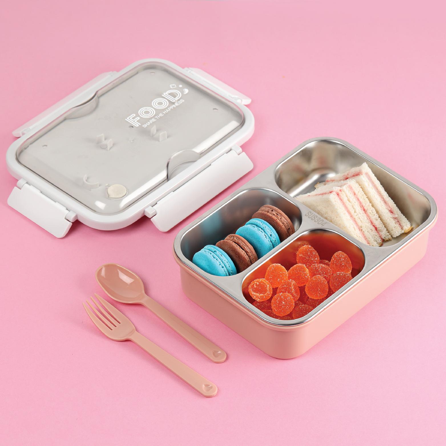 Cello Meal Buddy Insulated Lunch Box with Flatware