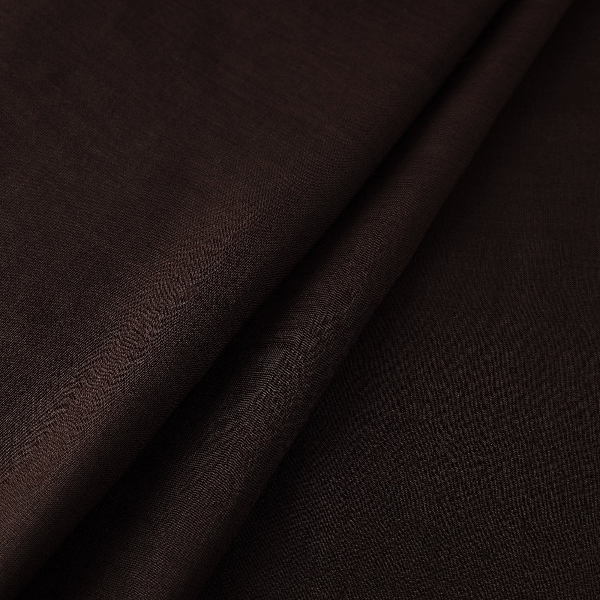 ITOKRI CRAFTS INITIATIVE Brown - Handloom Pure Linen Bhagalpuri Fabric 05 - view 2