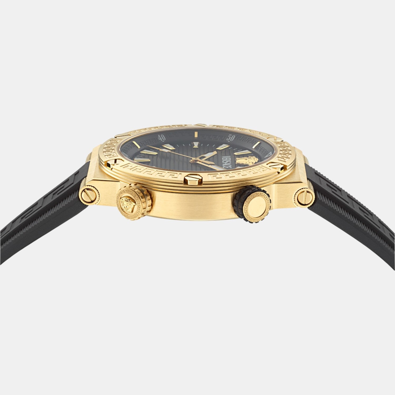 Versace Greca Men Quartz Two Tone Dial Analog Recycled PU Watch VE8G00324 - view 2