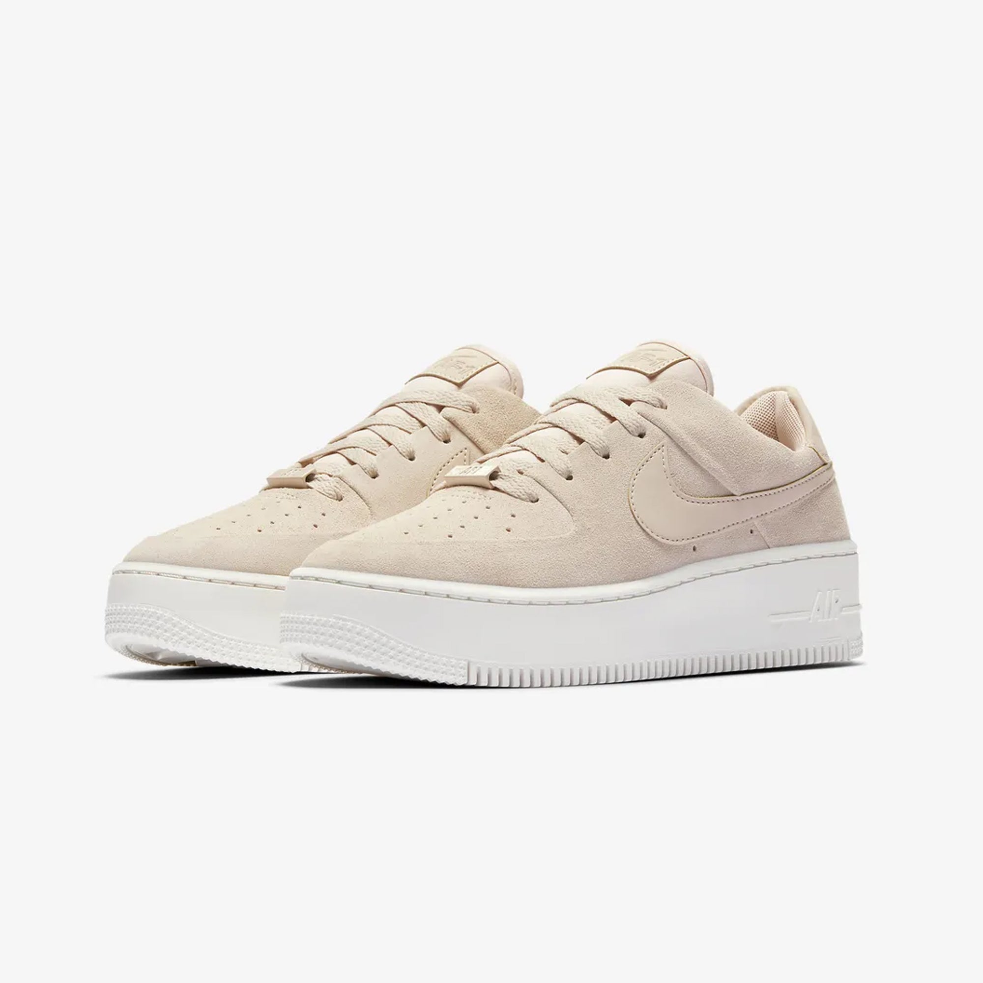 Nike | AIR FORCE 1 SAGE LOW { PARTICLE BEIGE/PARTICLE BEIGE-PHANTOM - view 2