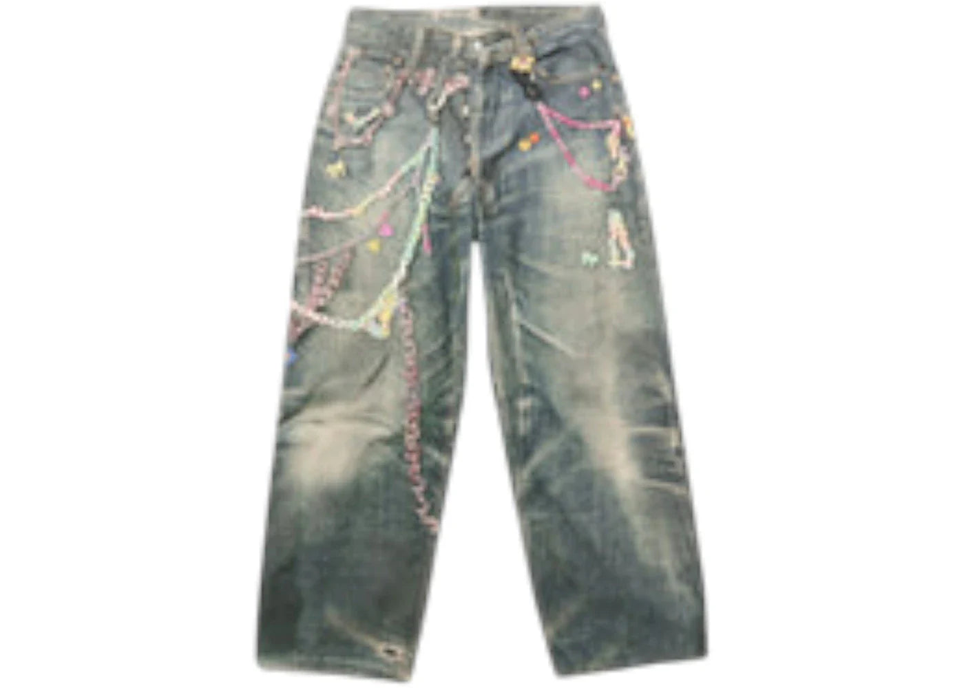Acne Studios 1981F Baggy Fit Jeans Blue